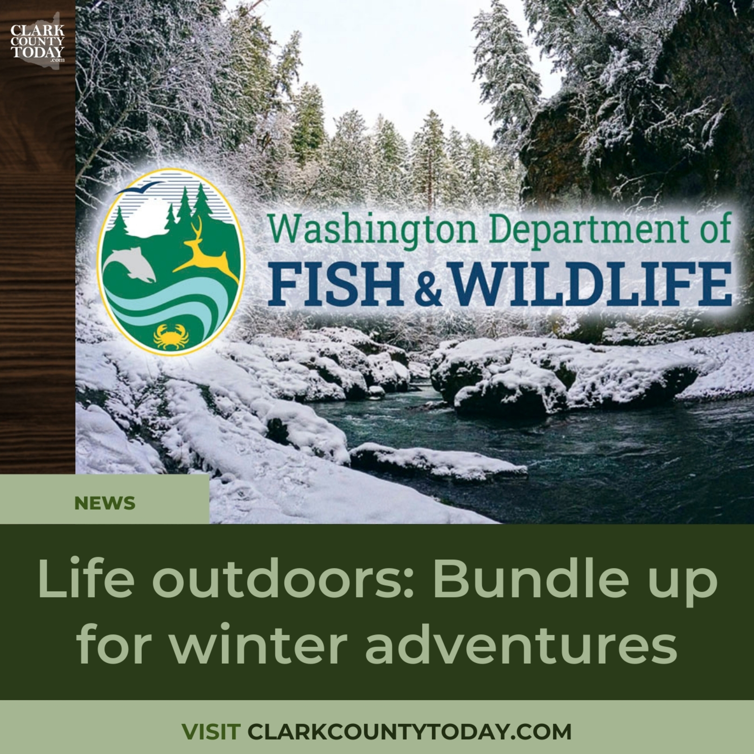 Life outdoors: Bundle up for winter adventures