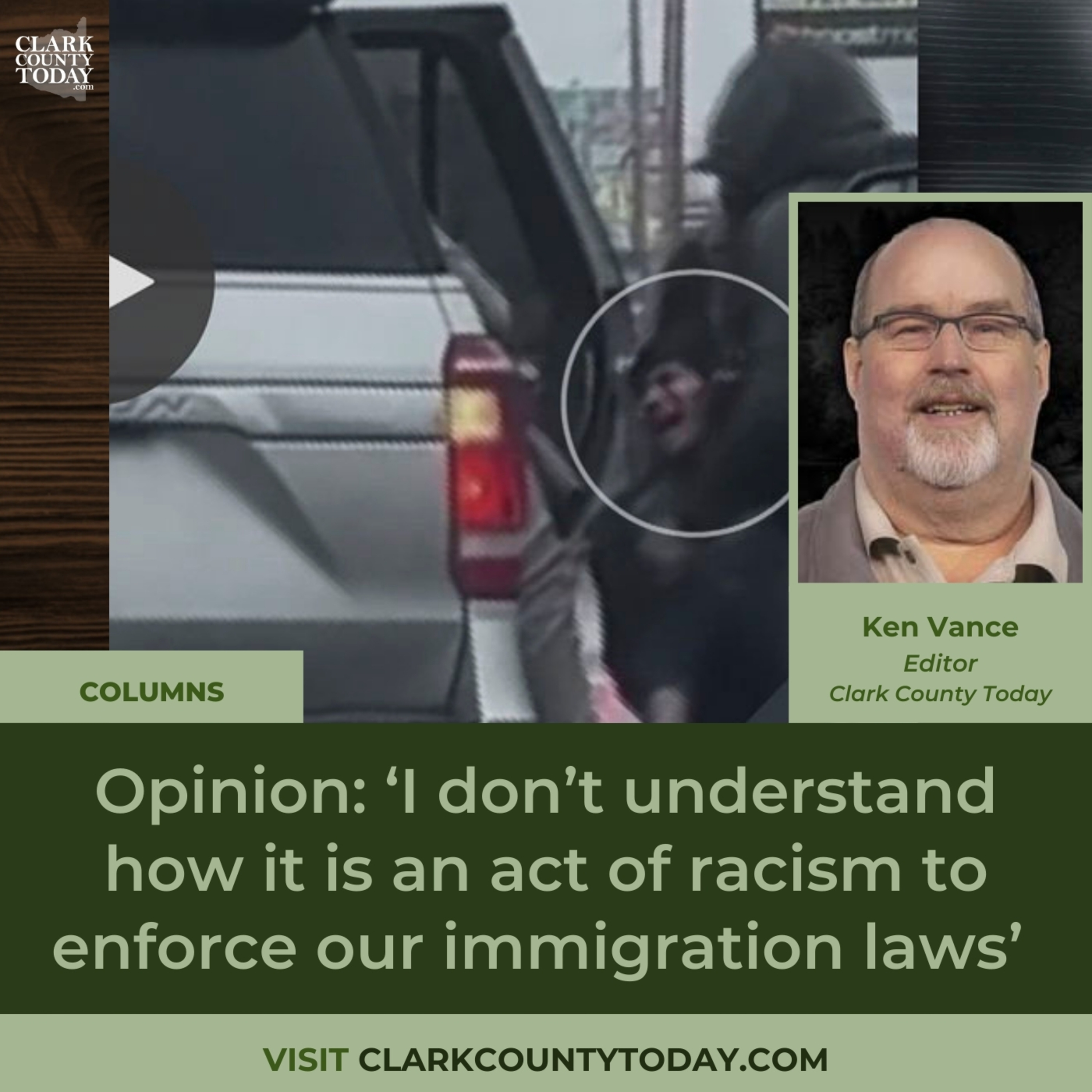 Opinion: ‘I don’t understand how it is an act of racism to enforce our immigration laws’