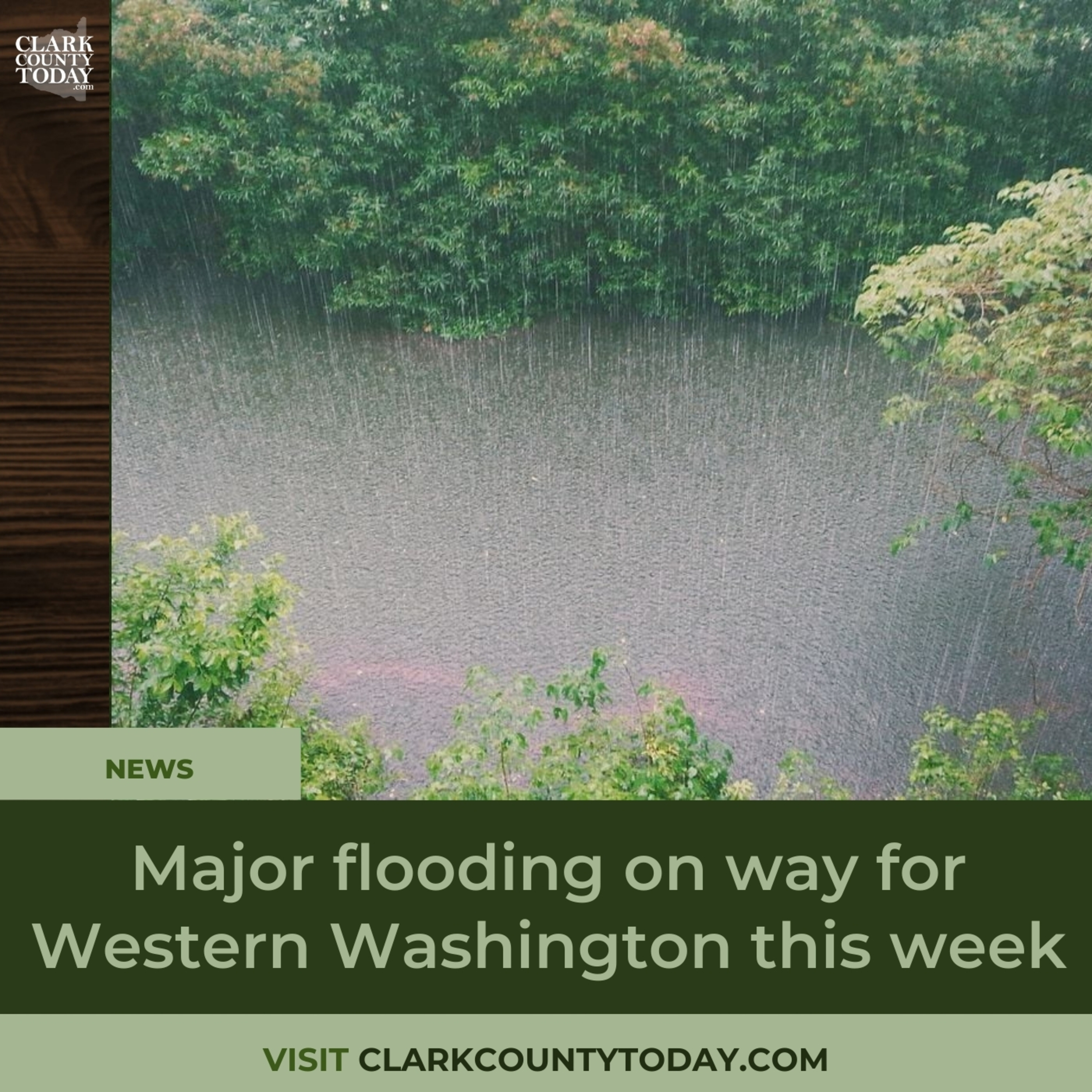 Major flooding on way for Western Washington this week
