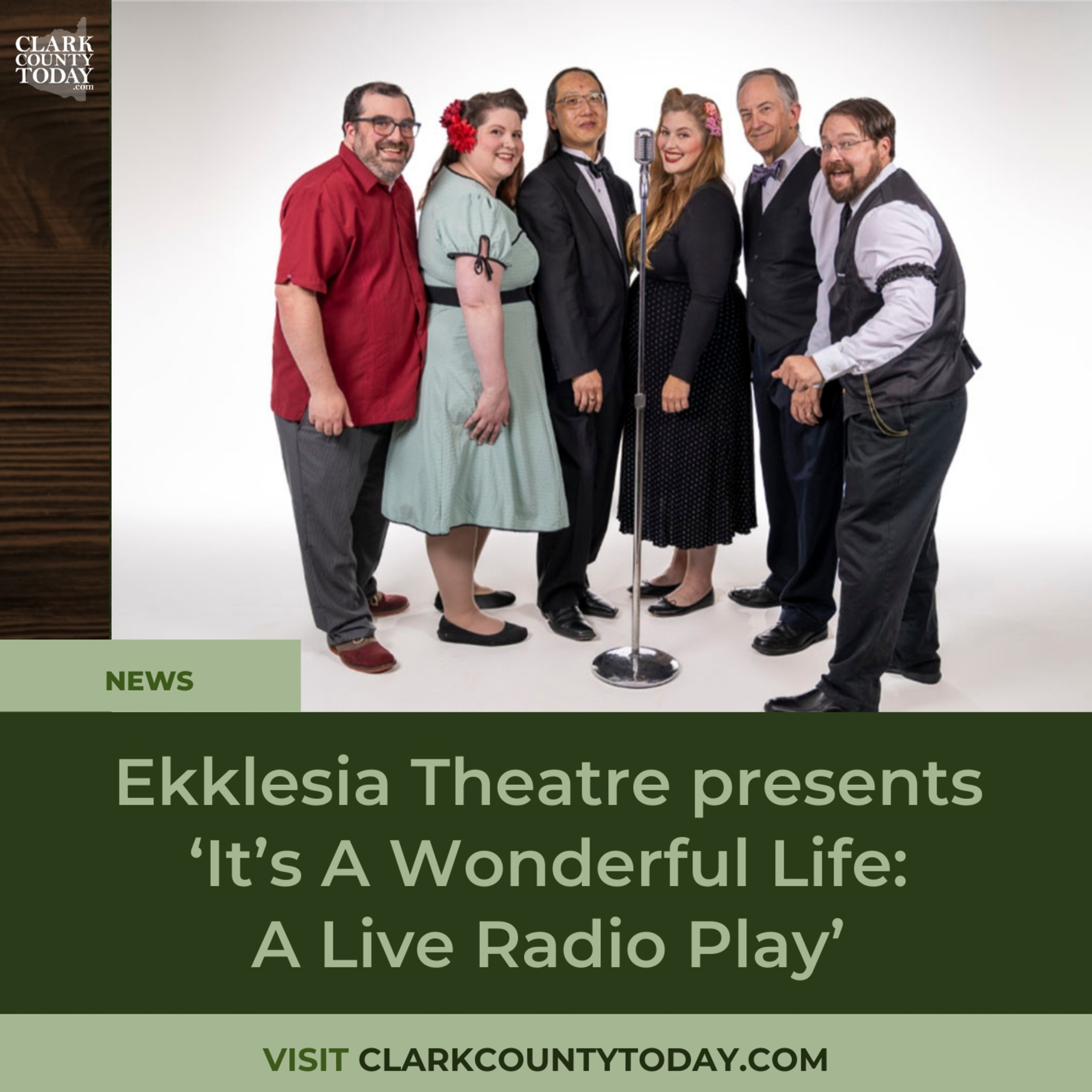 Ekklesia Theatre presents ‘It’s A Wonderful Life: A Live Radio Play’