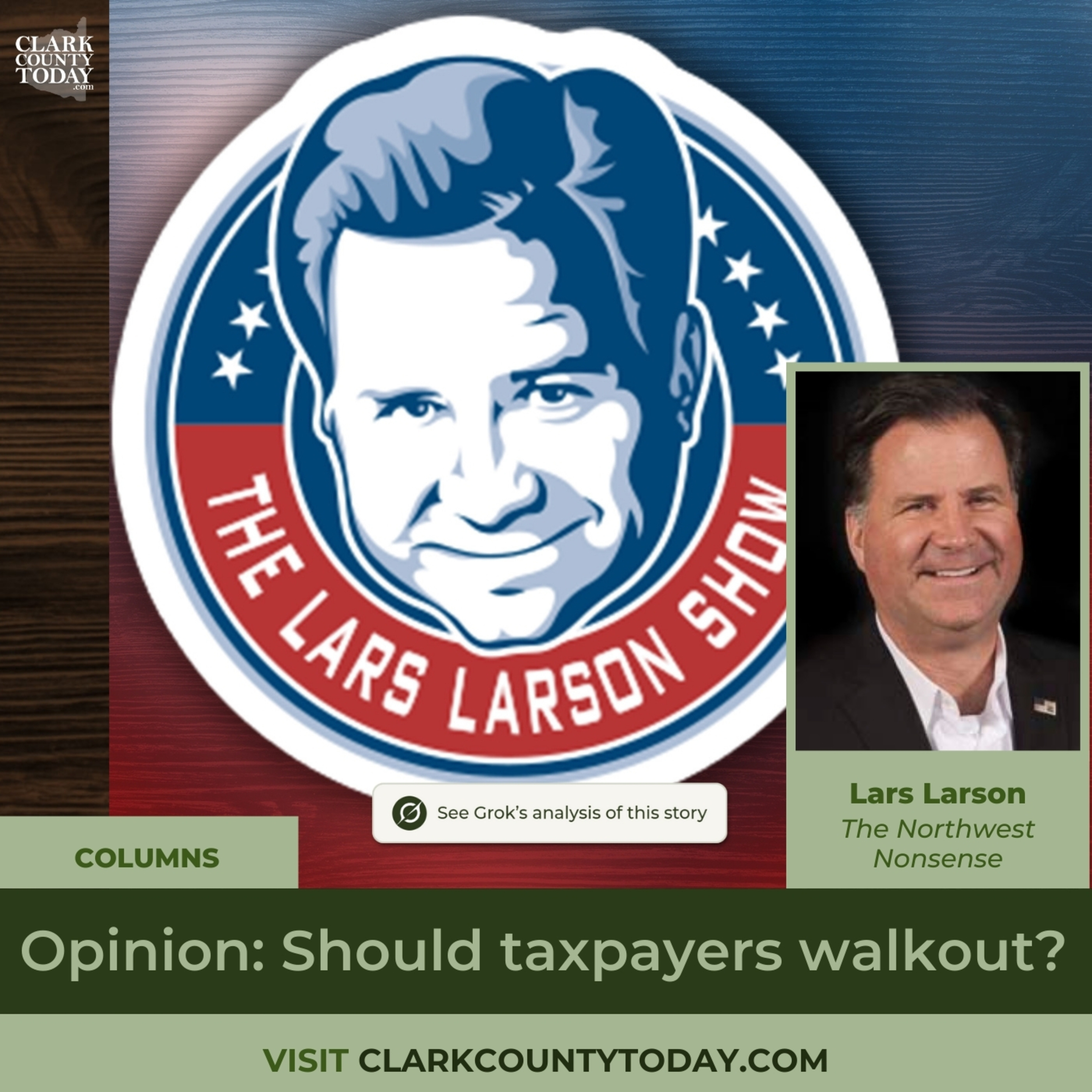 Opinion: Should taxpayers walkout?