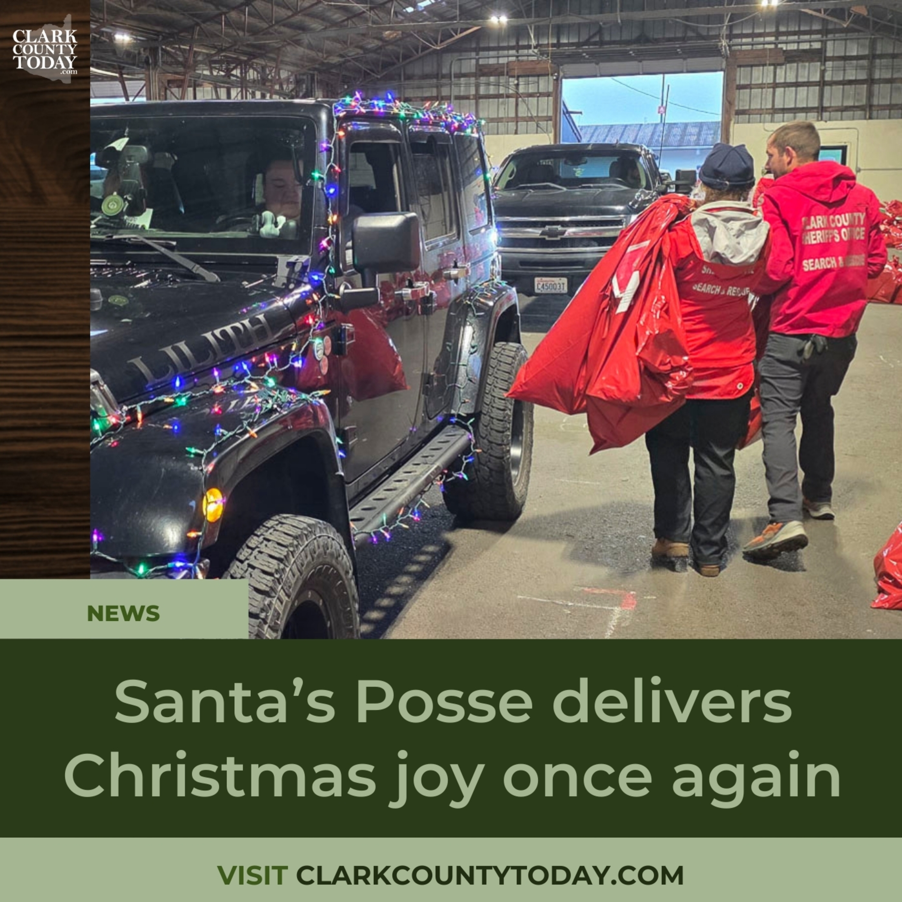 Santa’s Posse delivers Christmas joy once again