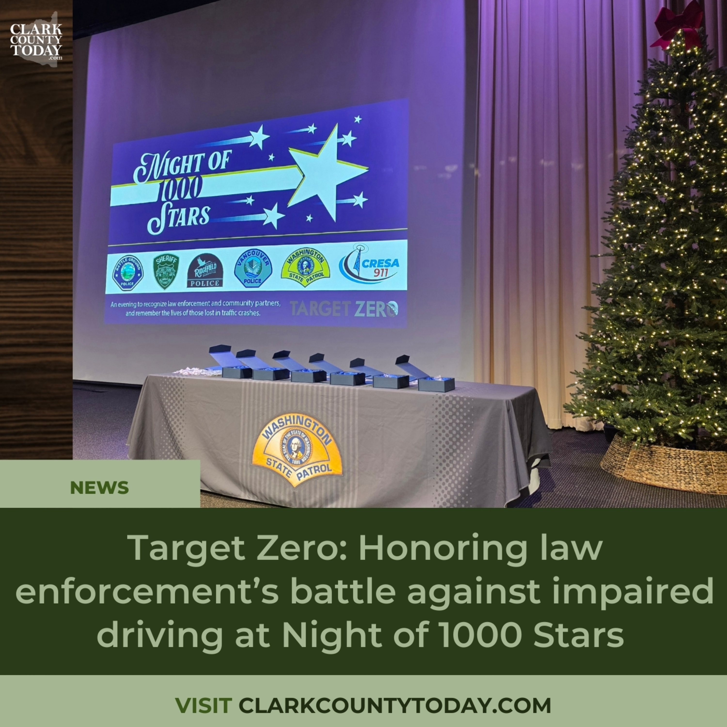 Target Zero: Honoring law enforcement’s battle against impaired driving at Night of 1000 Stars