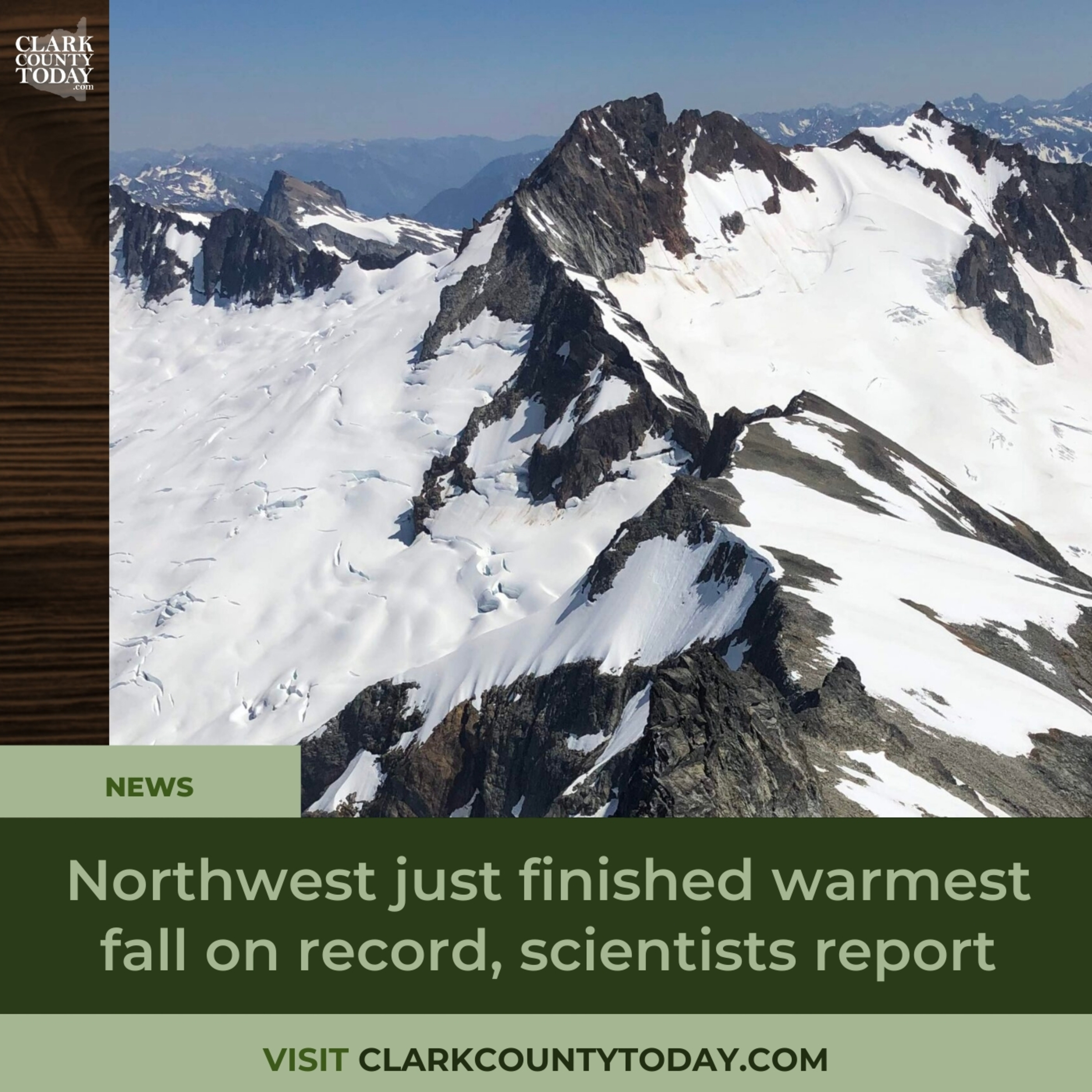 Northwest just finished warmest fall on record, scientists report