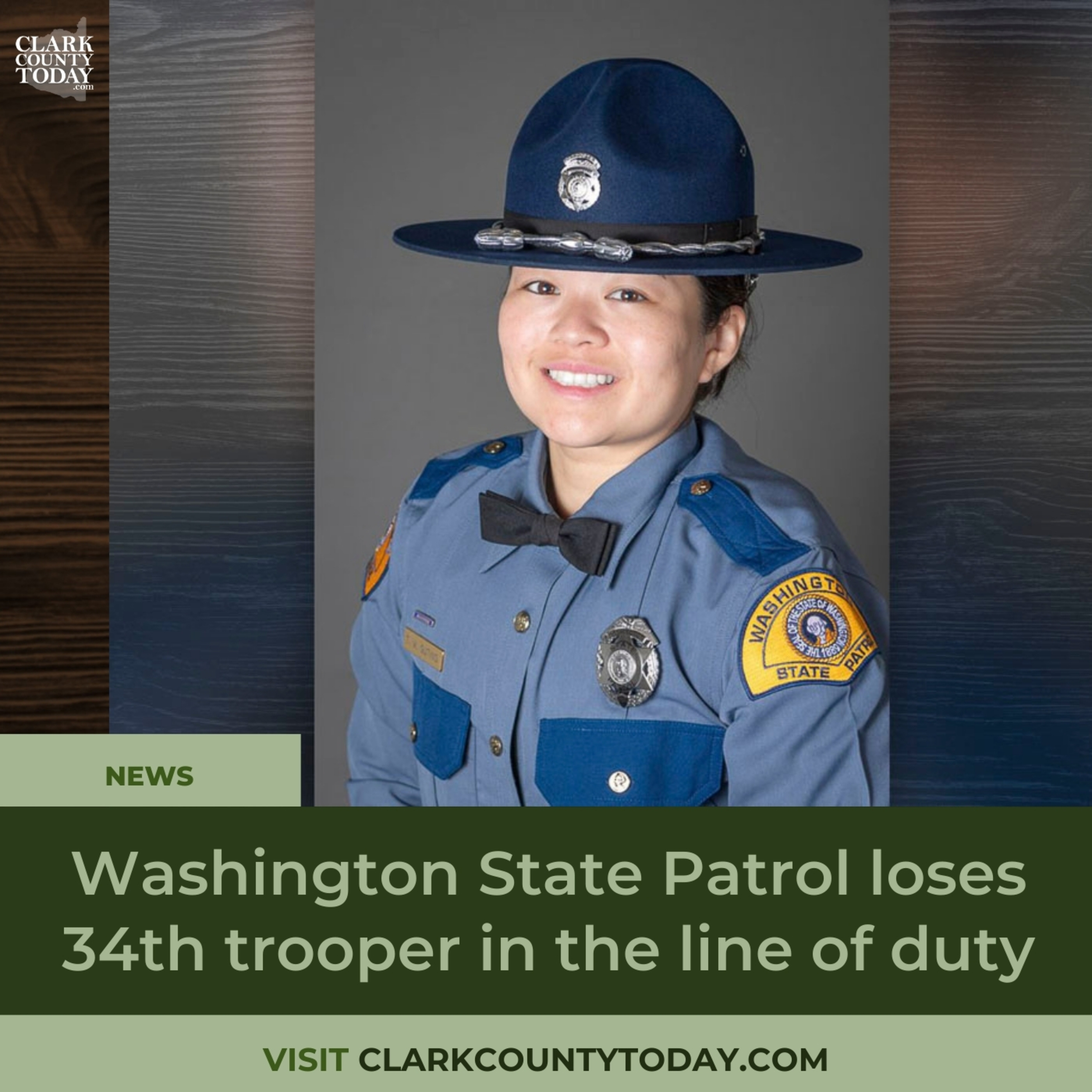 Washington State Patrol loses 34th trooper in the line of duty