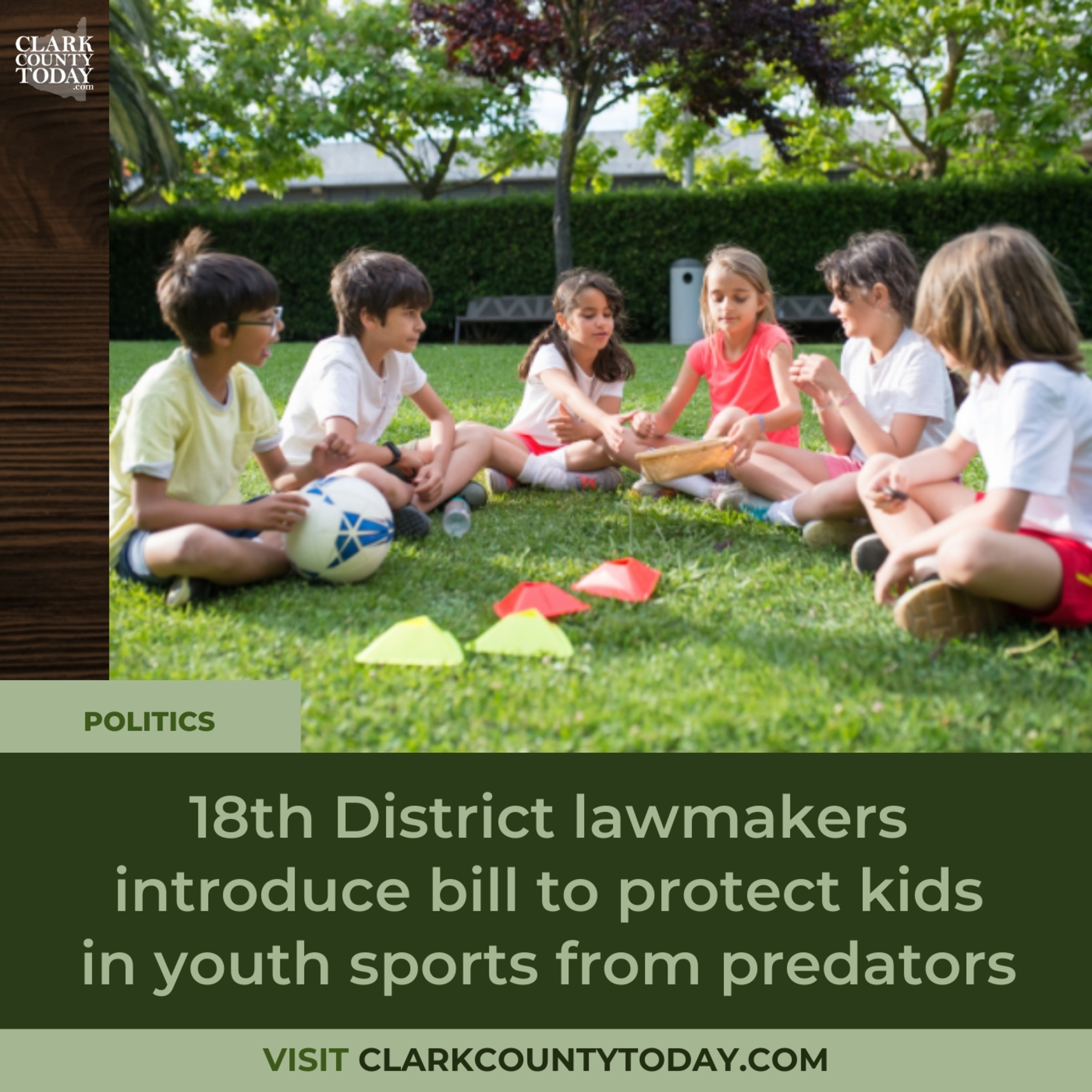 18th District lawmakers introduce bill to protect kids in youth sports from predators
