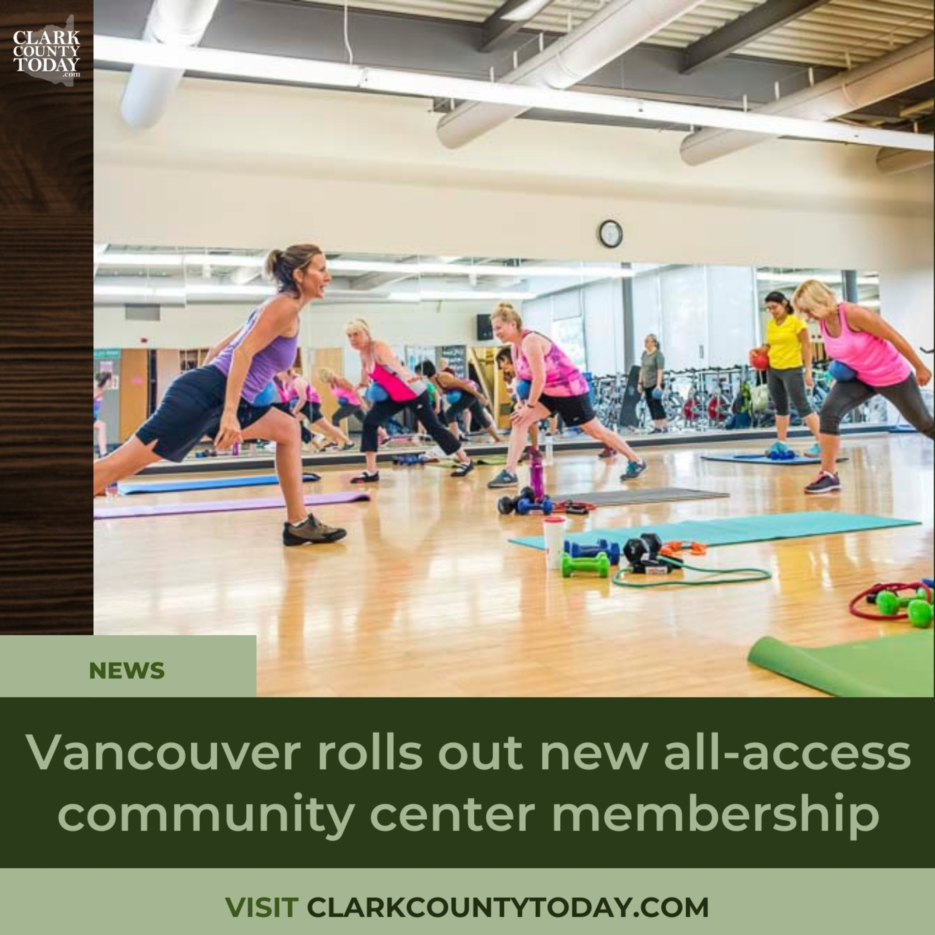 Vancouver rolls out new all-access community center membership