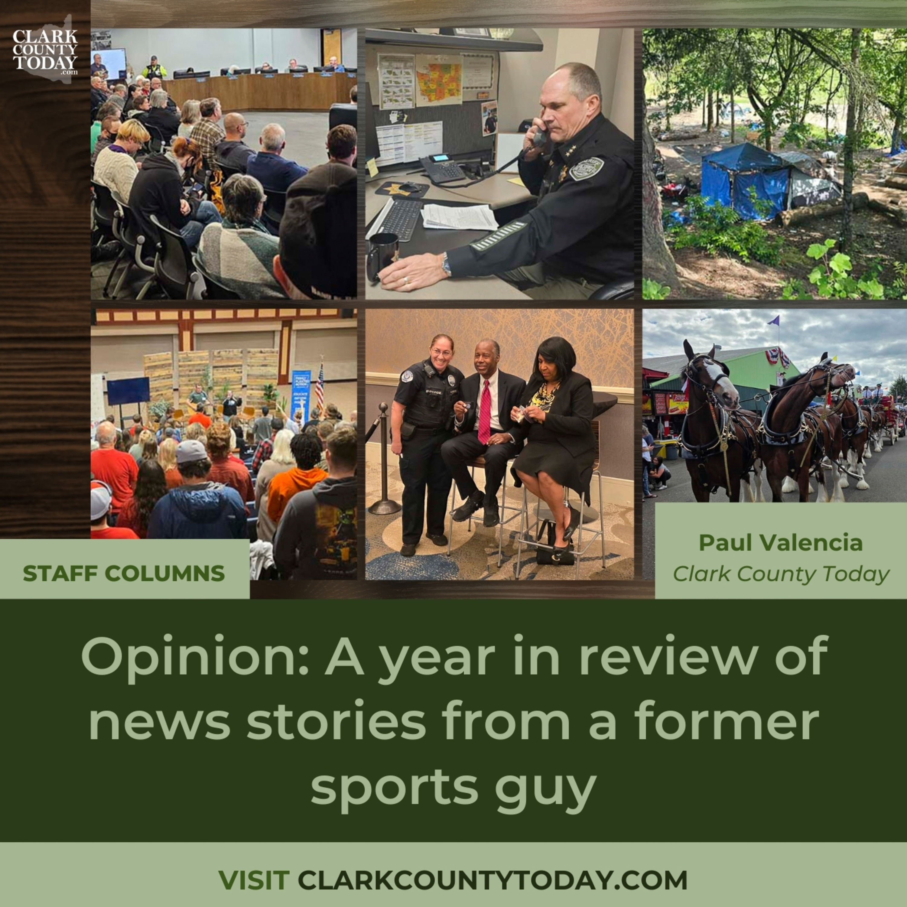 Opinion: A year in review of news stories from a former sports guy