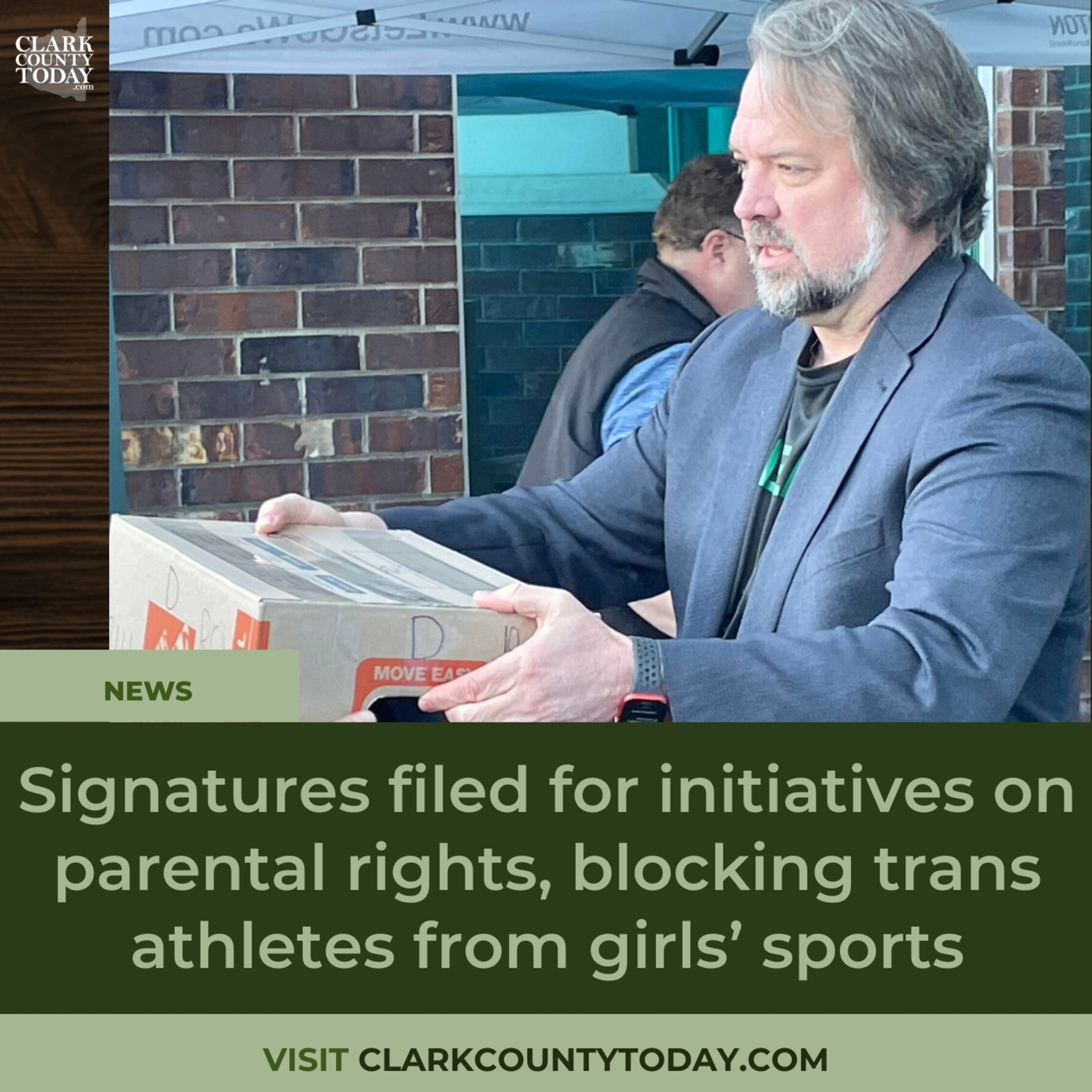 Signatures filed for initiatives on parental rights, blocking trans athletes from girls’ sports