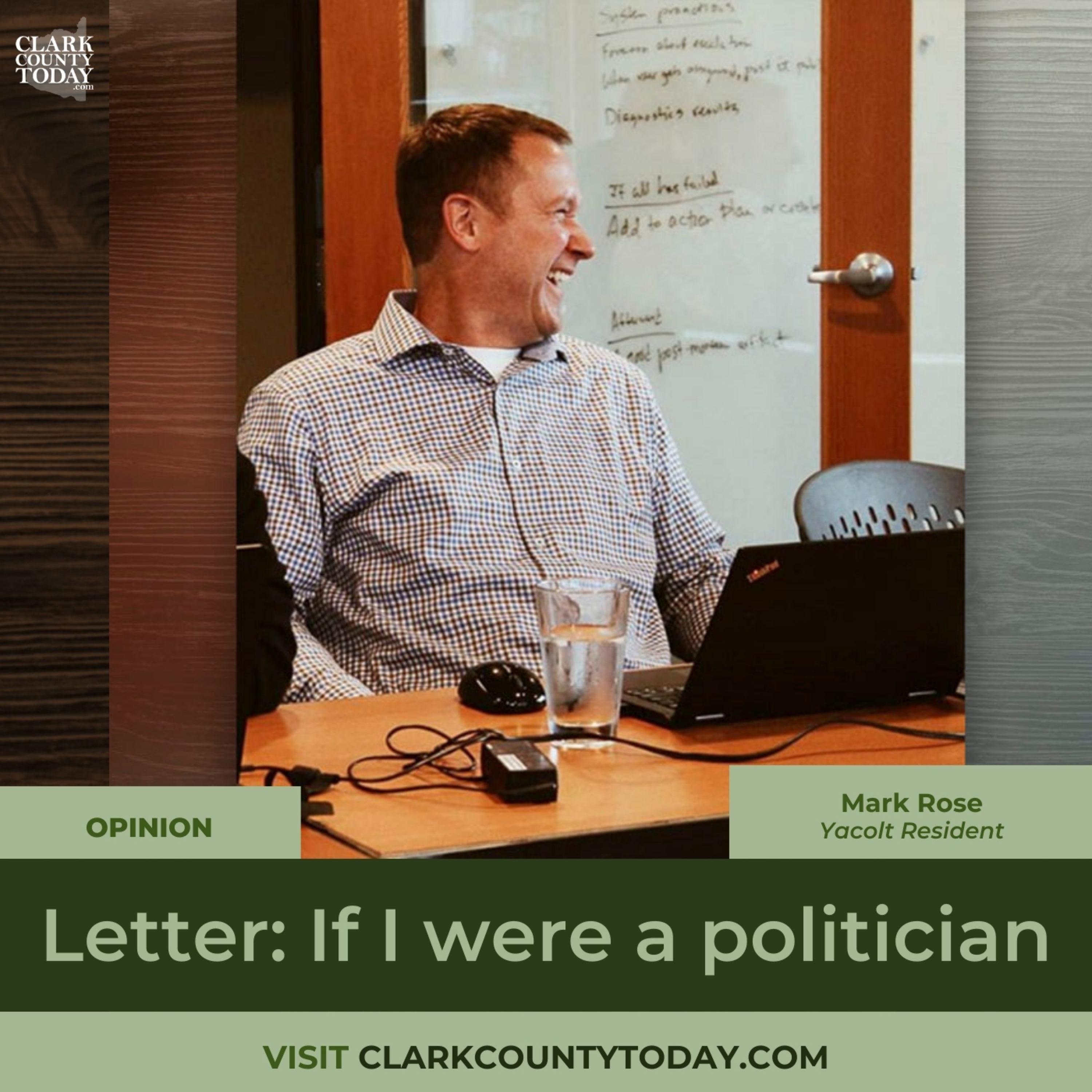 Letter: If I were a politician