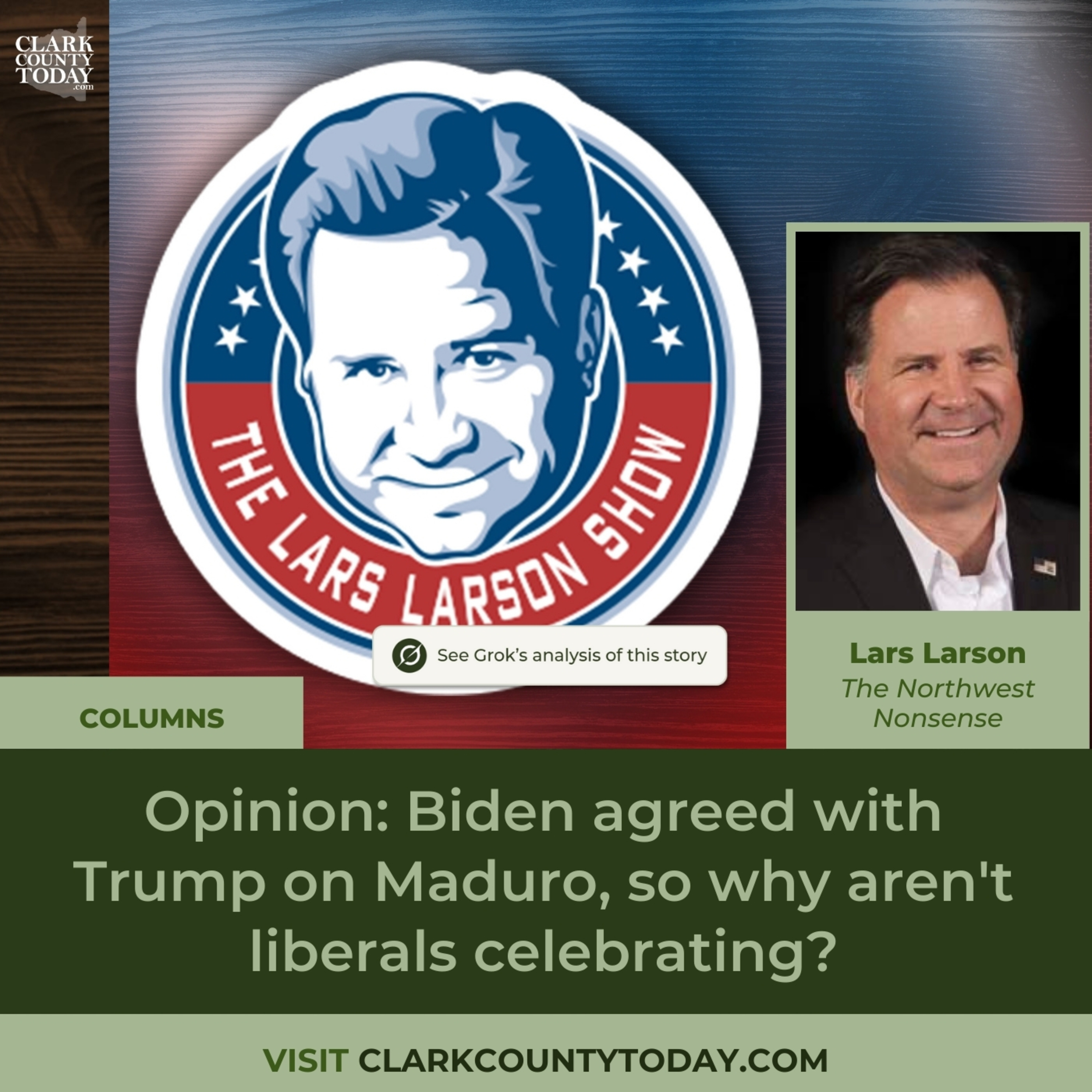 Opinion: Biden agreed with Trump on Maduro, so why aren't liberals celebrating?