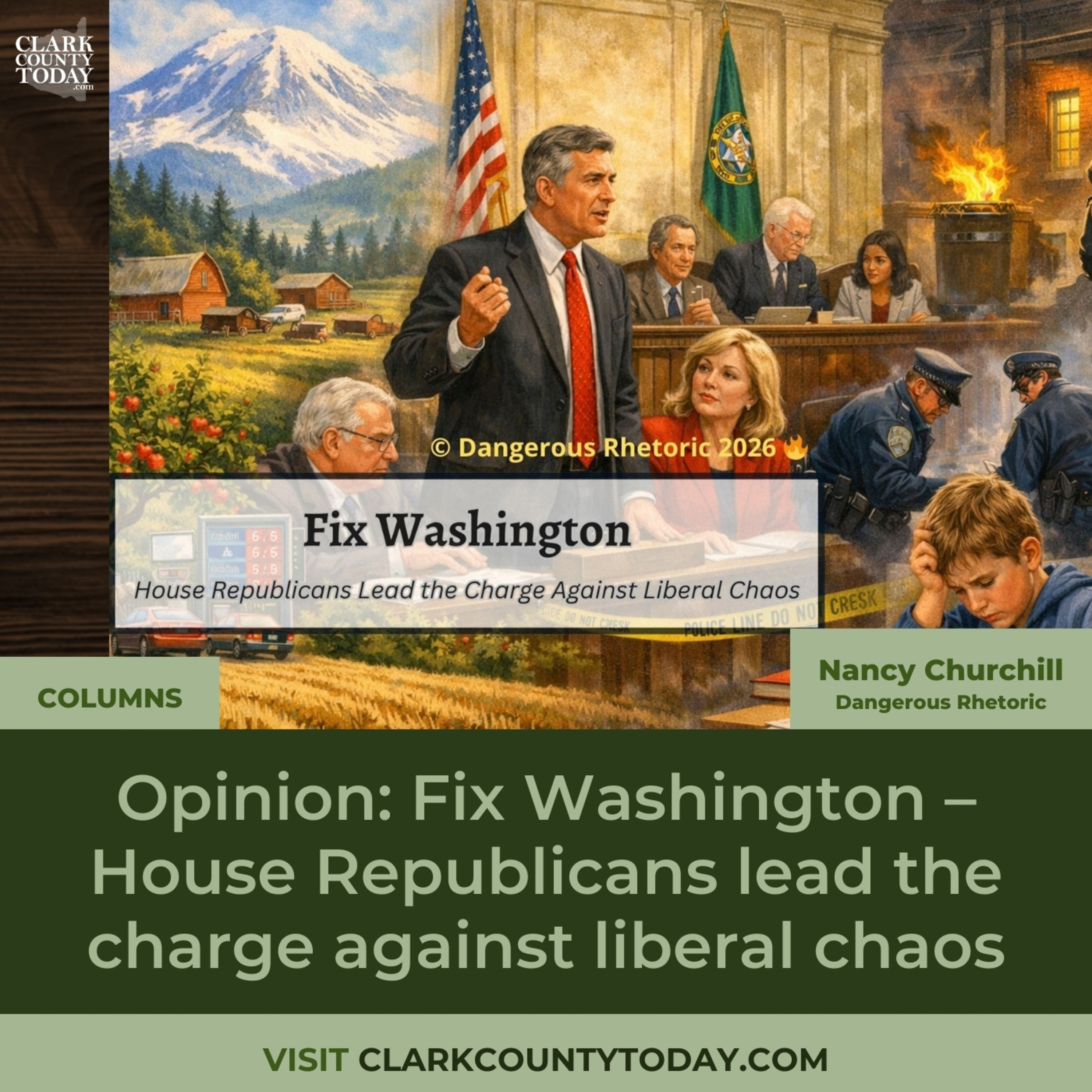 Opinion: Fix Washington – House Republicans lead the charge against liberal chaos