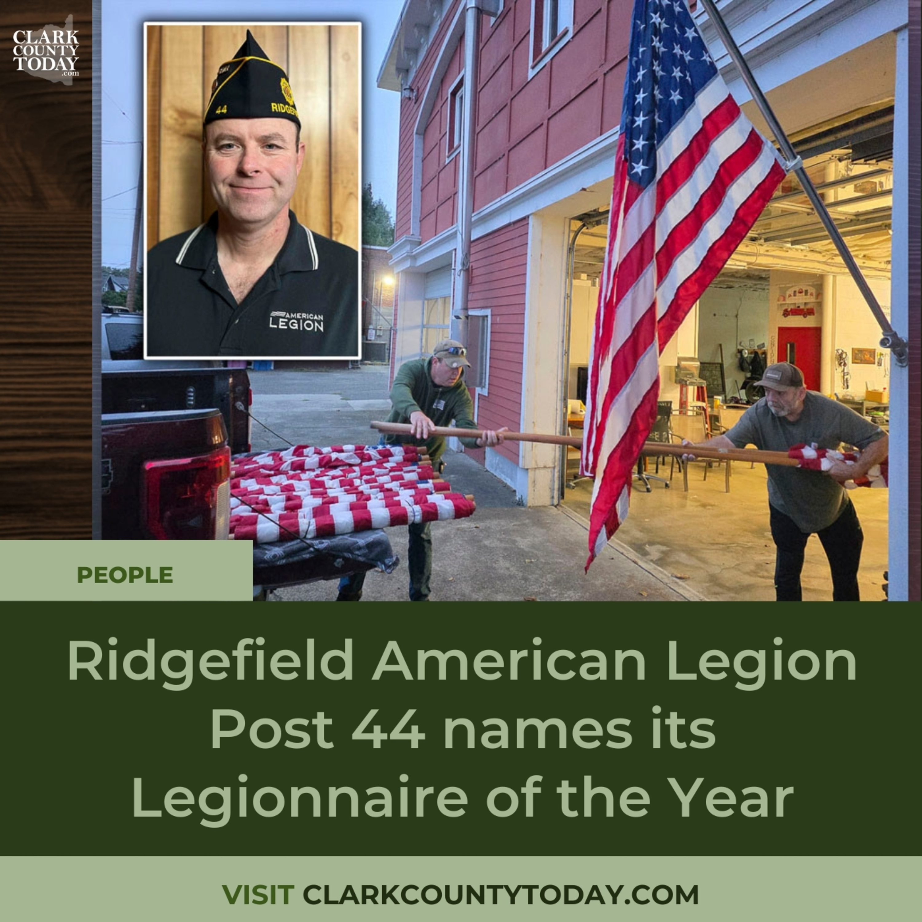 Ridgefield American Legion Post 44 names its Legionnaire of the Year