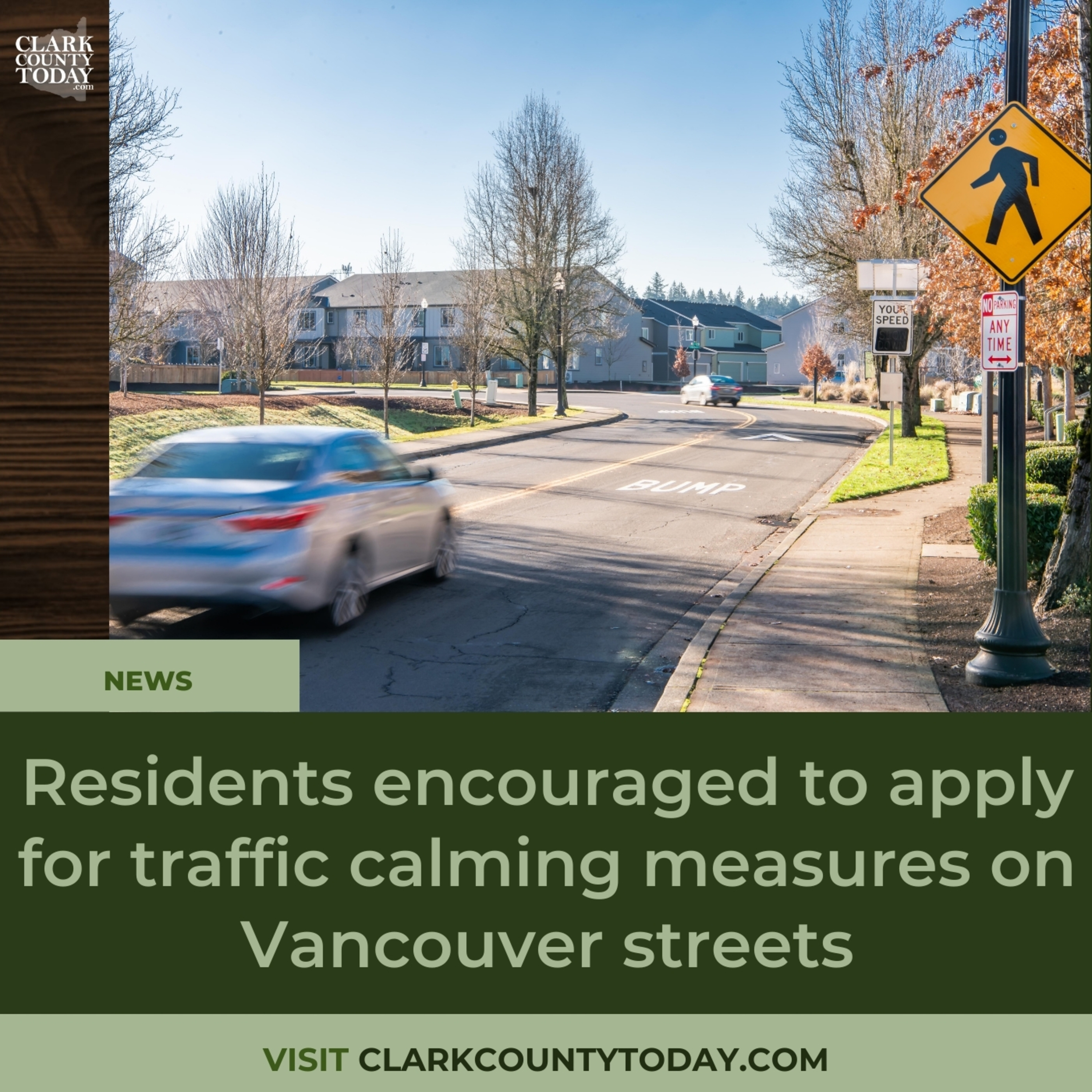 Residents encouraged to apply for traffic calming measures on Vancouver streets