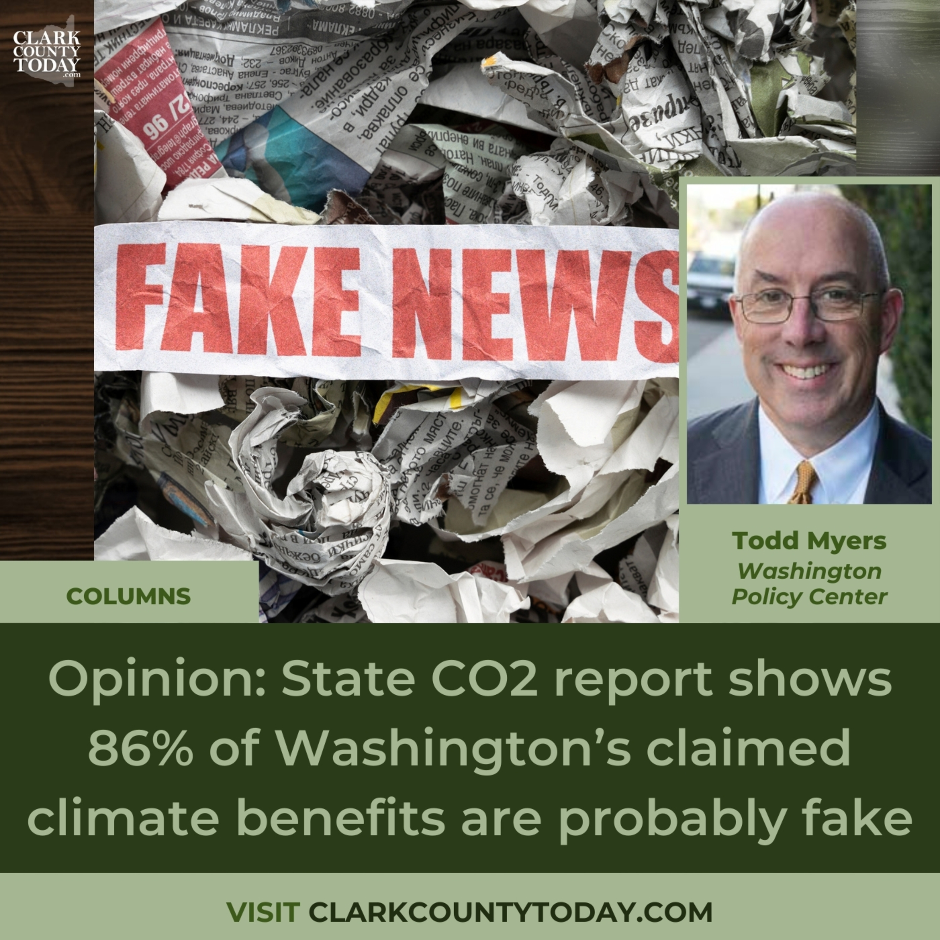 Opinion: State CO2 report shows 86% of Washington’s claimed climate benefits are probably fake