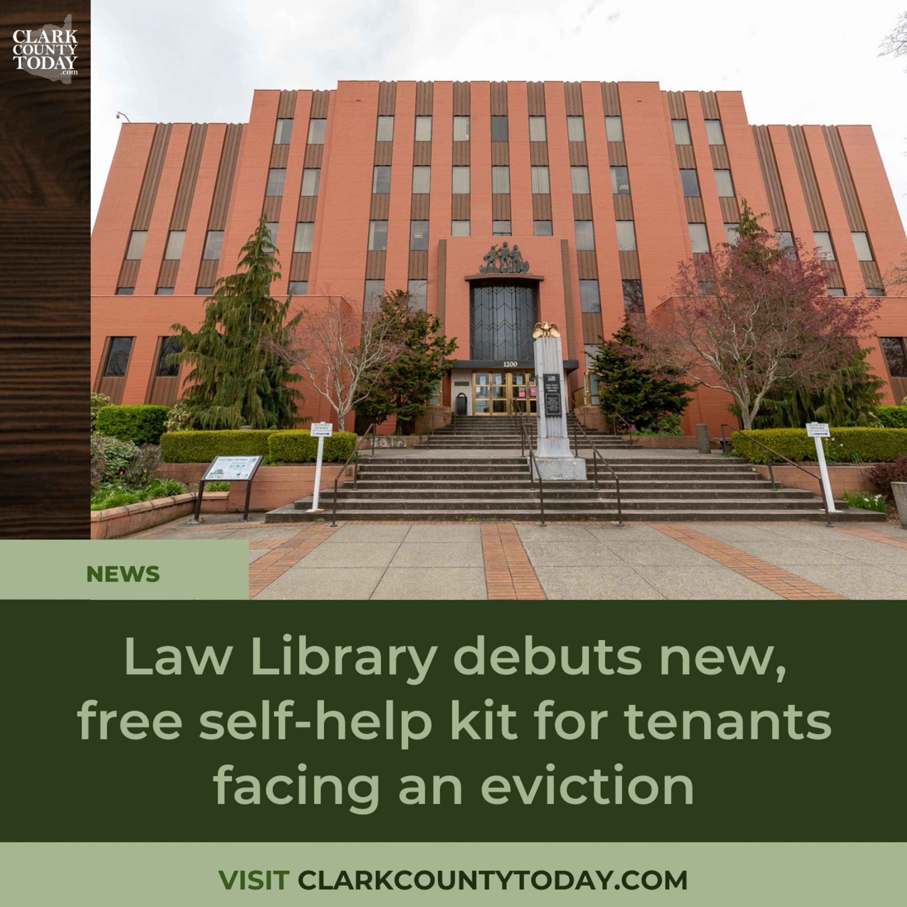 Law Library debuts new, free self-help kit for tenants facing an eviction