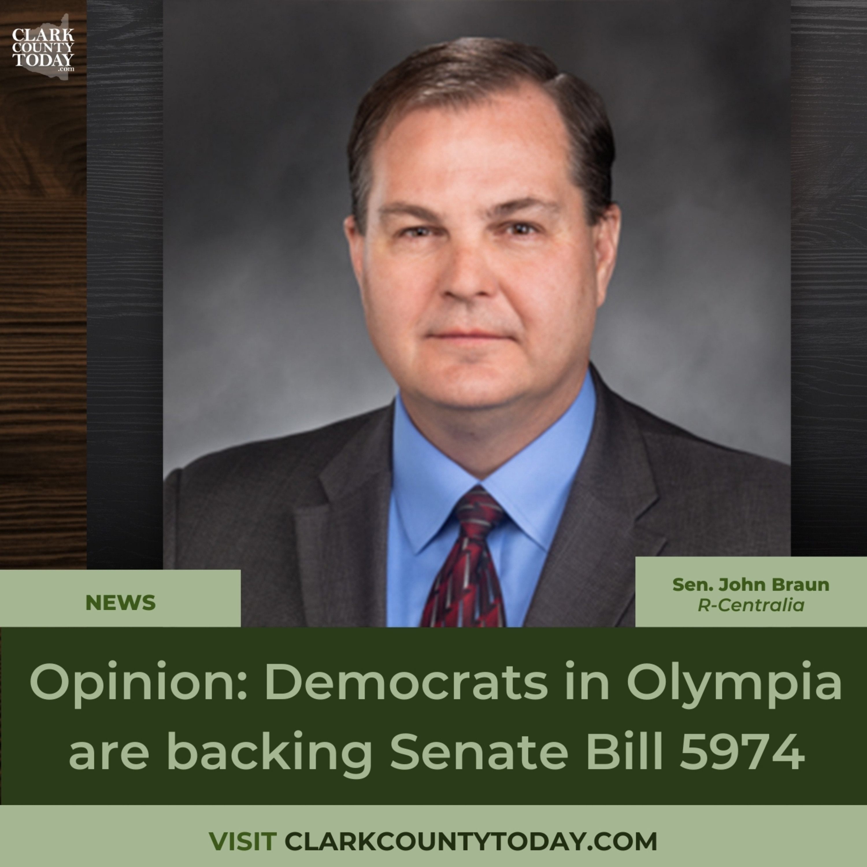 Opinion: Democrats in Olympia are backing Senate Bill 5974