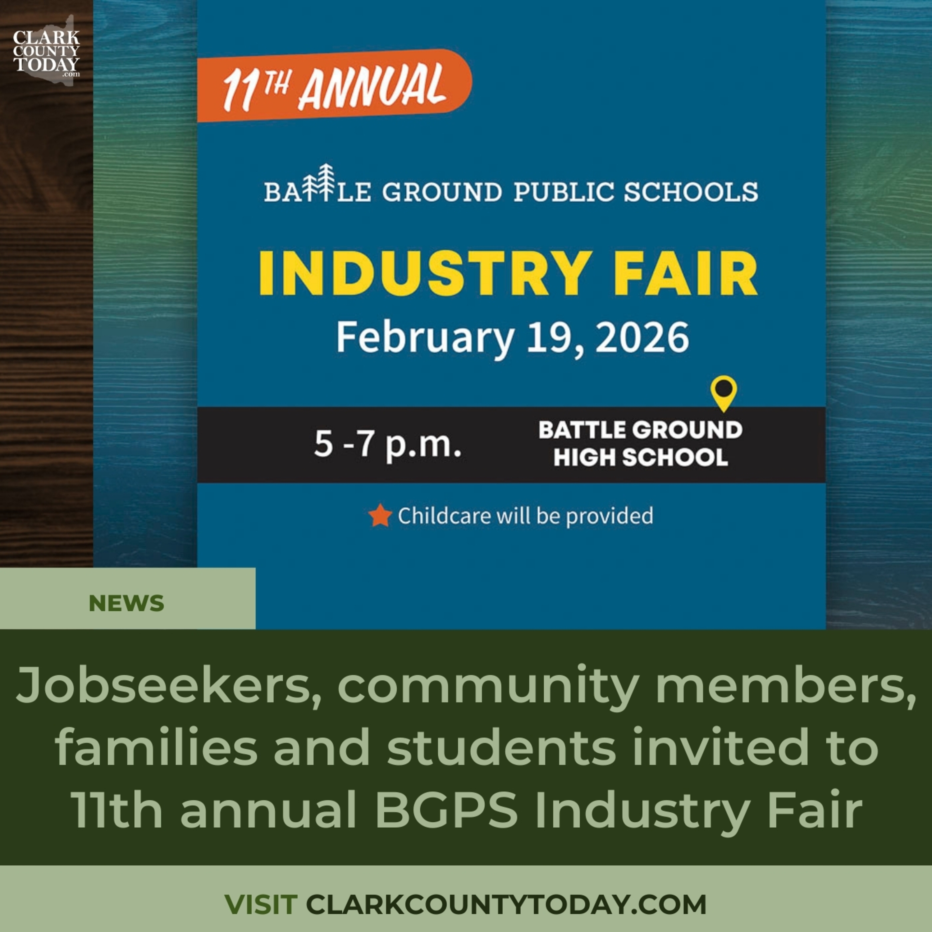 Jobseekers, community members, families and students invited to 11th annual BGPS Industry Fair