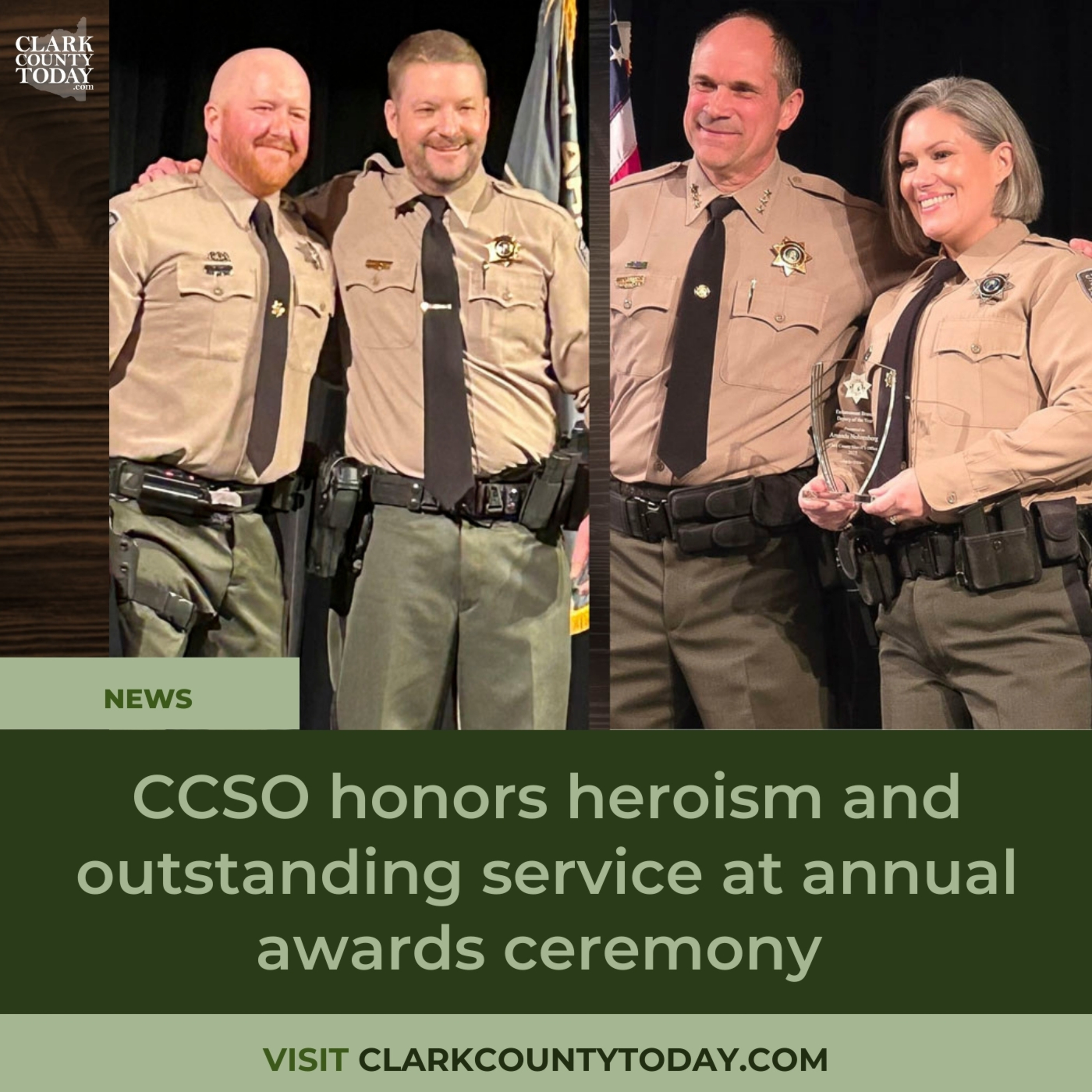CCSO honors heroism and outstanding service at annual awards ceremony