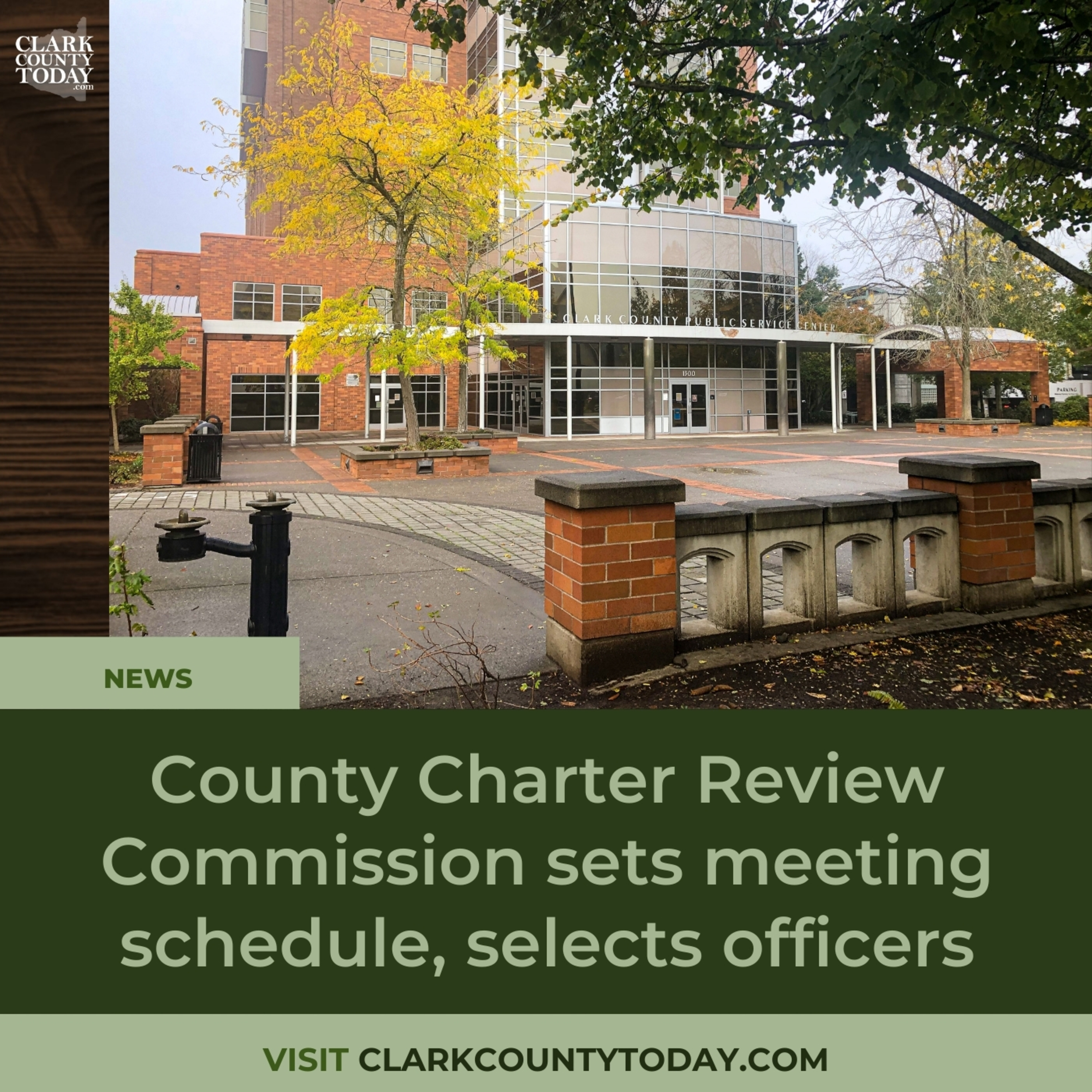County Charter Review Commission sets meeting schedule, selects officers