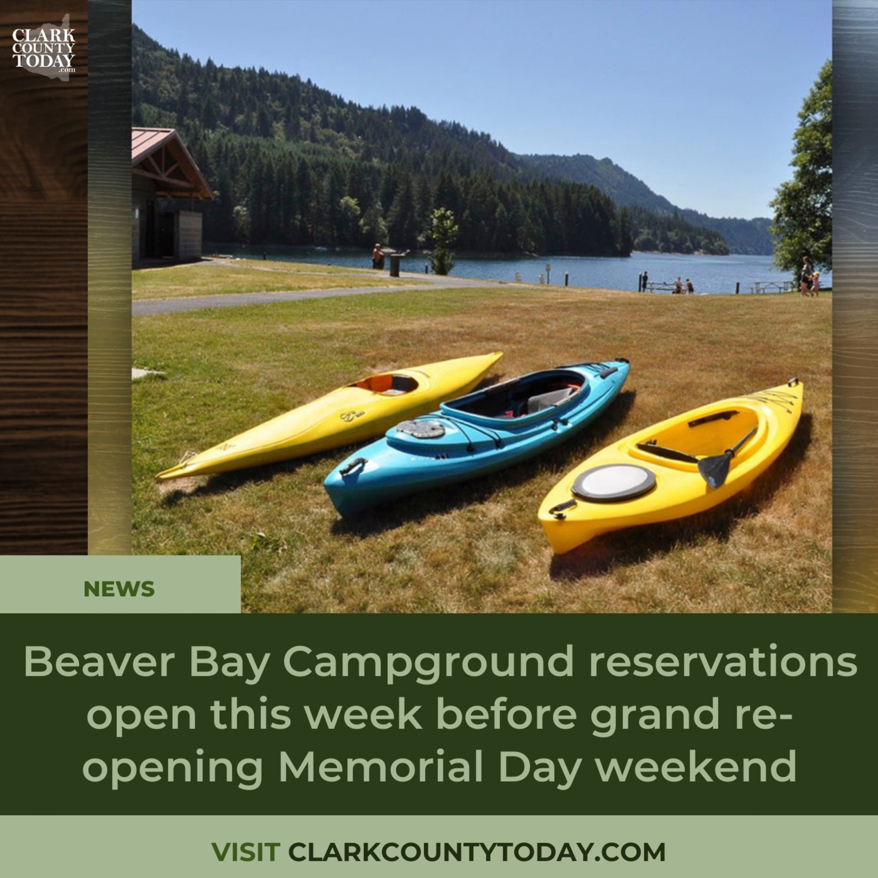Beaver Bay Campground reservations open this week before grand re-opening Memorial Day weekend