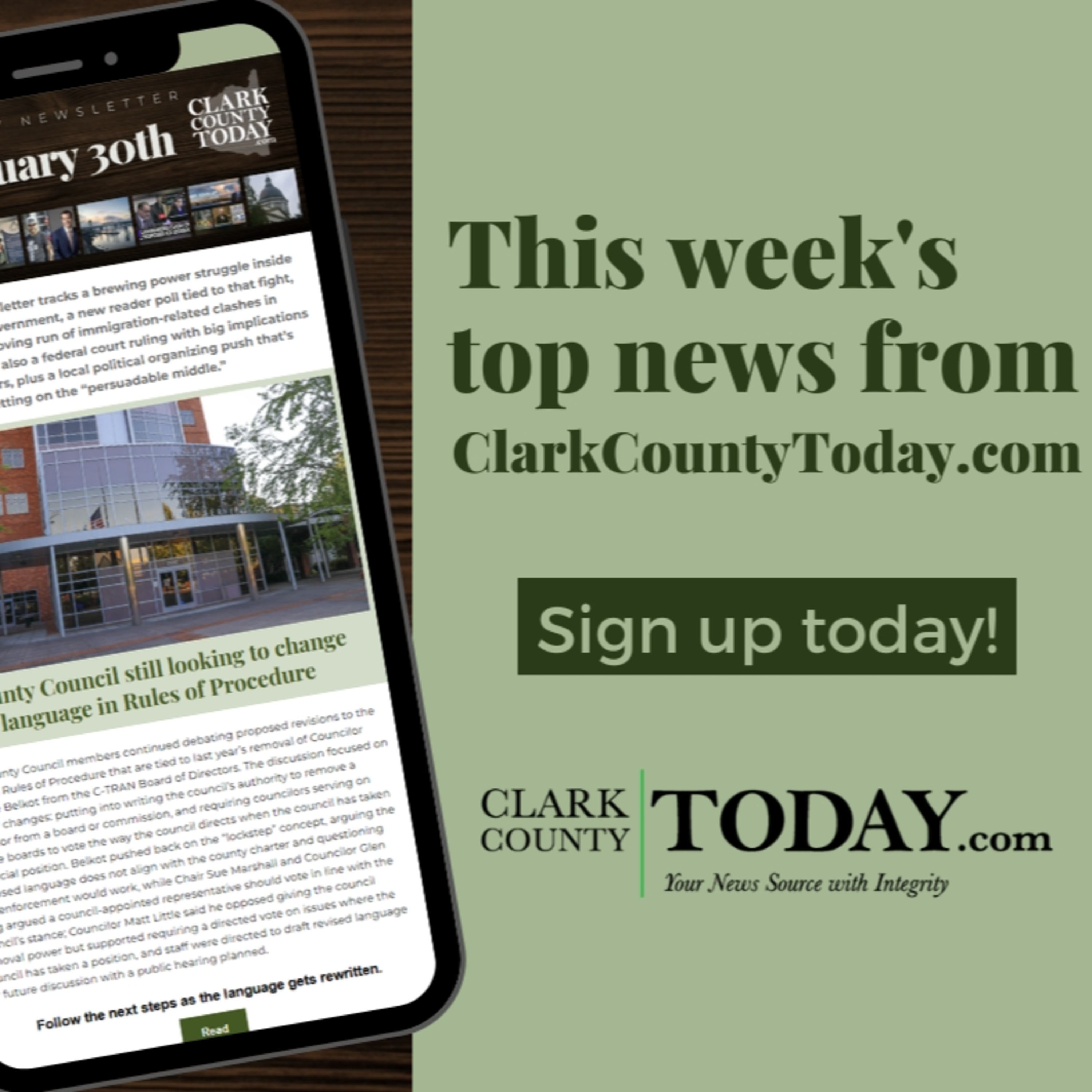 Newsletter: Council power disputes, ICE debates, and Olympia legislation define the week