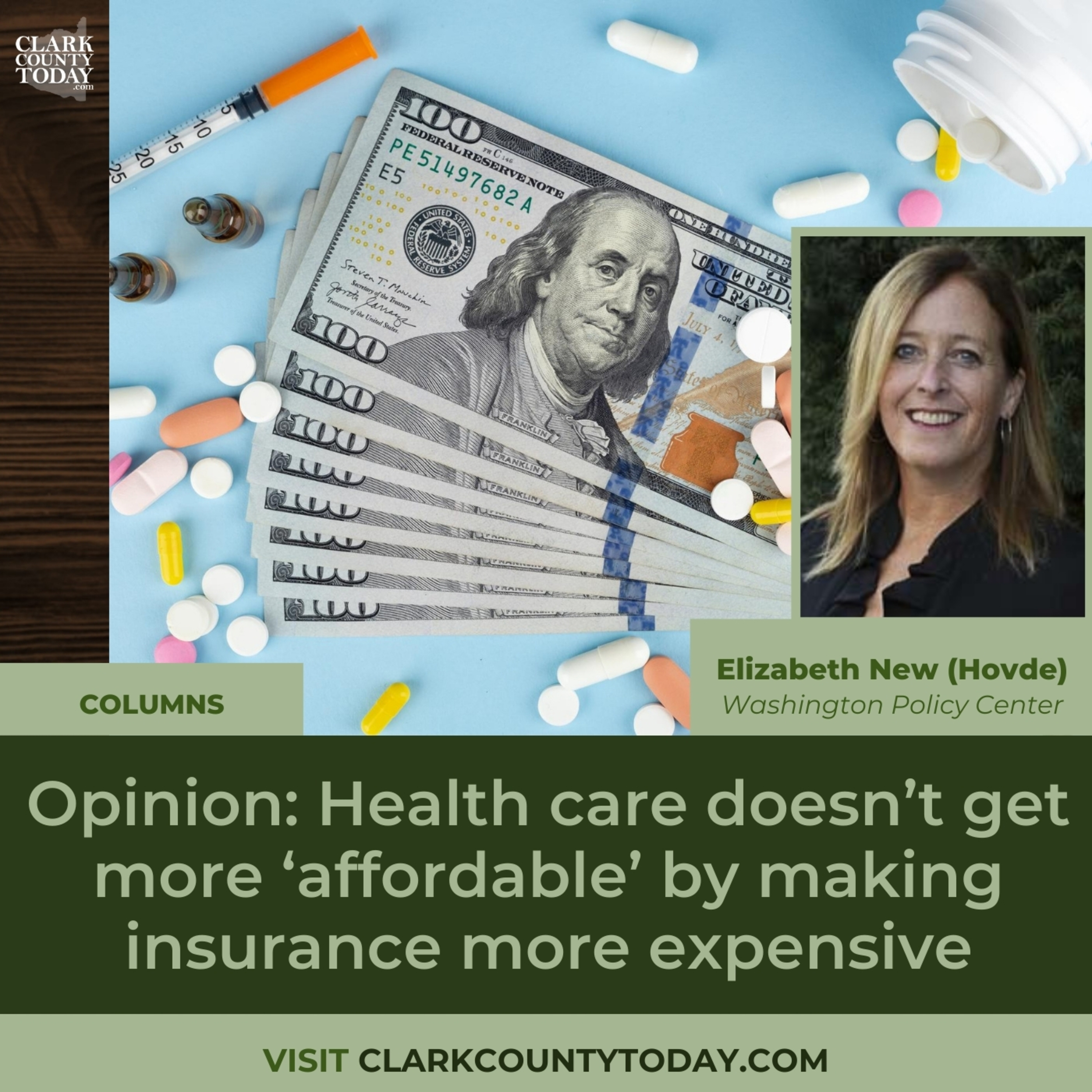 Opinion: Health care doesn’t get more ‘affordable’ by making insurance more expensive