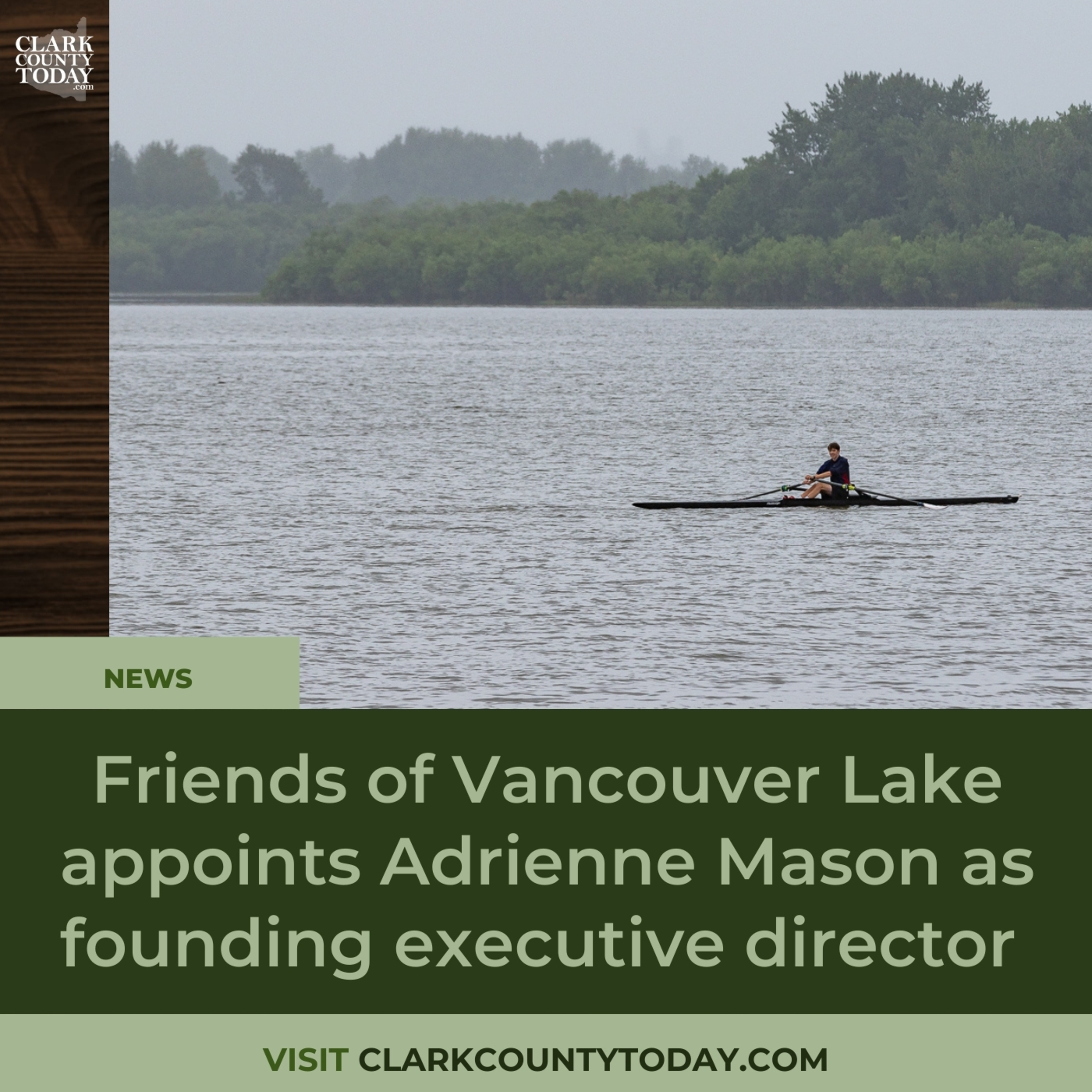 Friends of Vancouver Lake appoints Adrienne Mason as founding executive director
