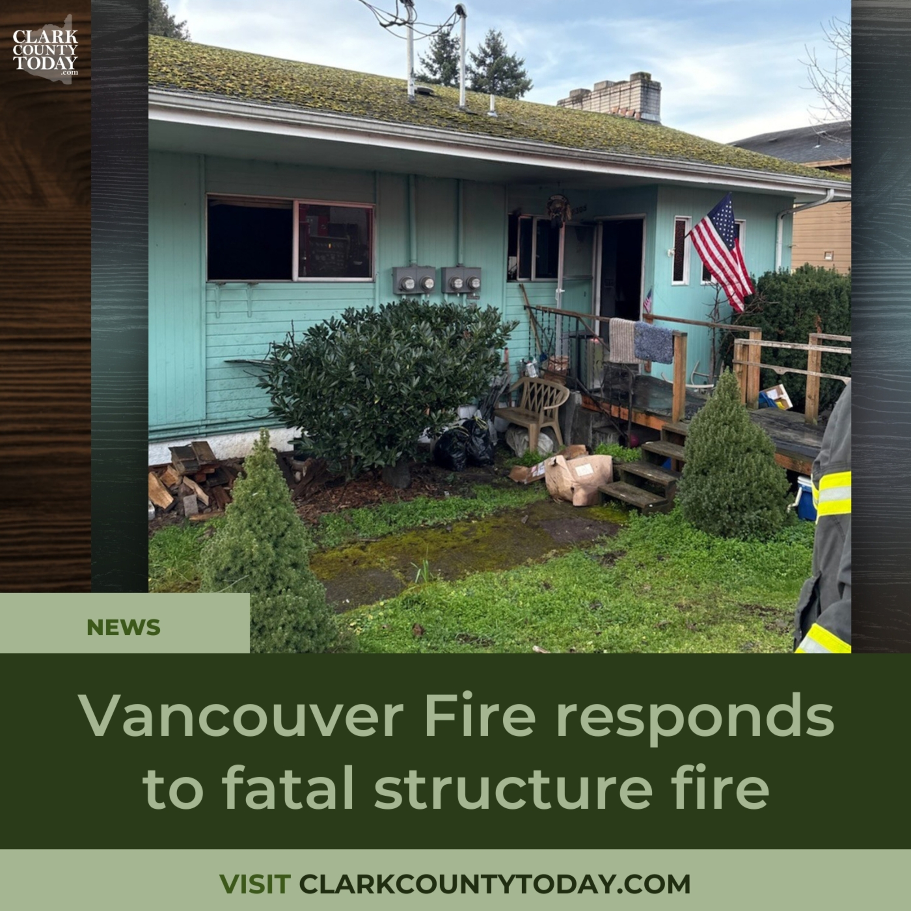 Vancouver Fire responds to fatal structure fire
