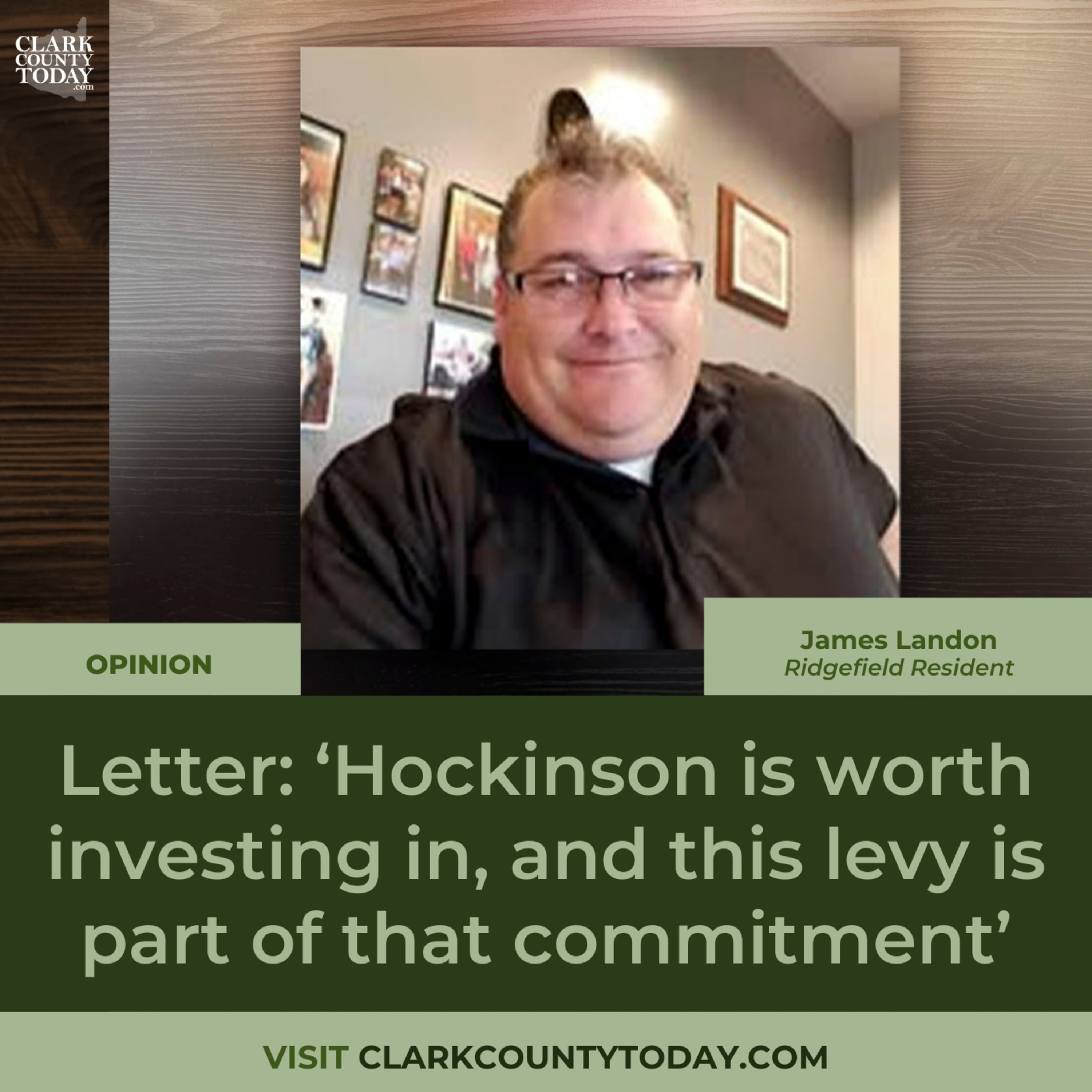 Letter: ‘Hockinson is worth investing in, and this levy is part of that commitment’