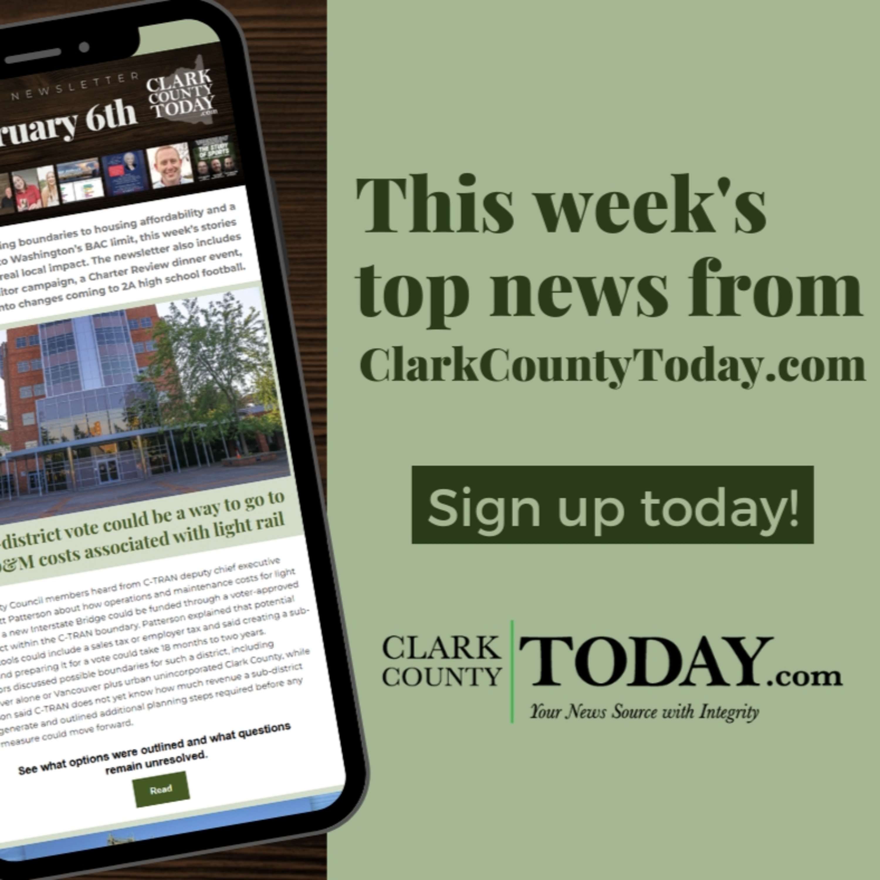 Newsletter: Light rail funding lines, housing costs, and a new auditor race shape the week in Clark County