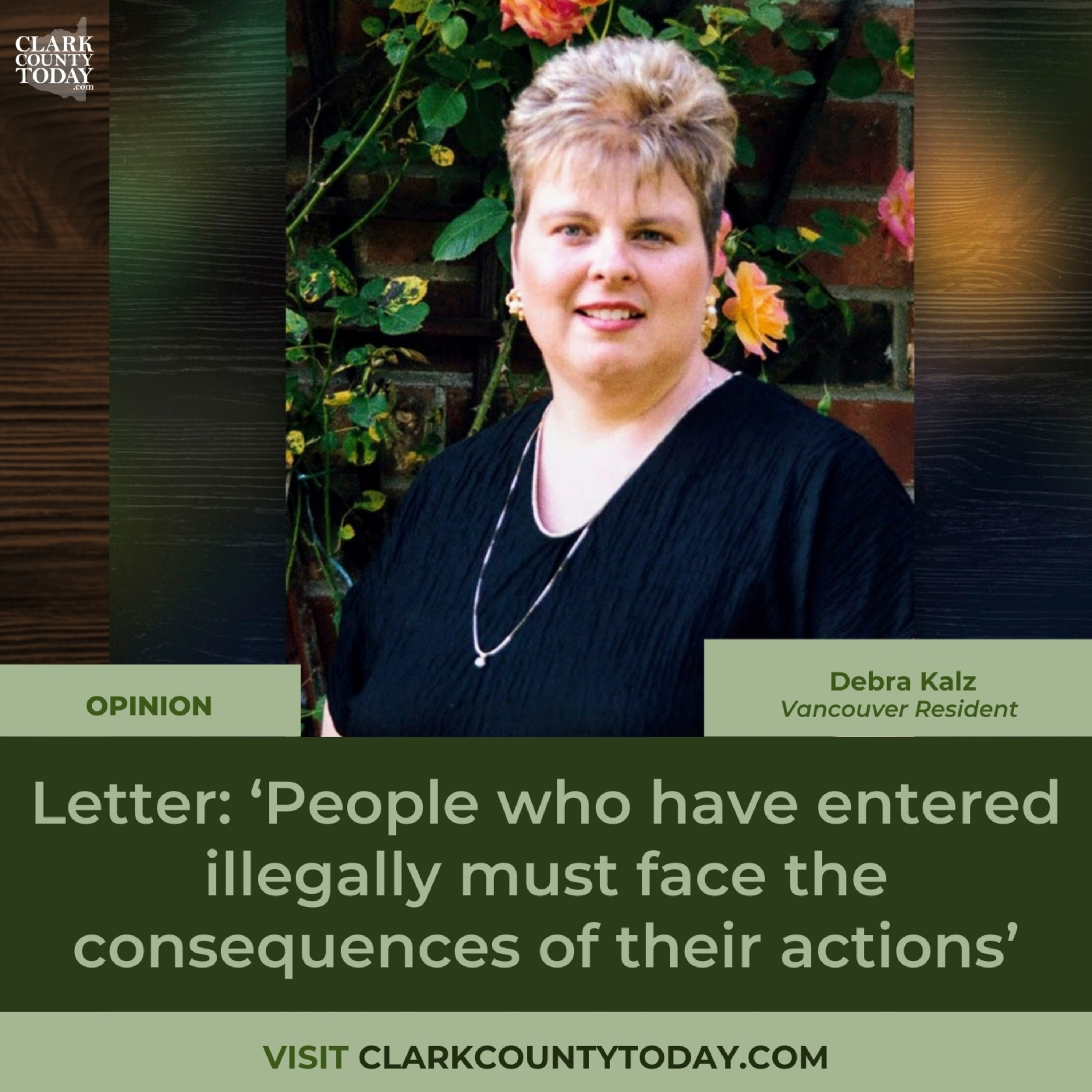 Letter: ‘People who have entered illegally must face the consequences of their actions’