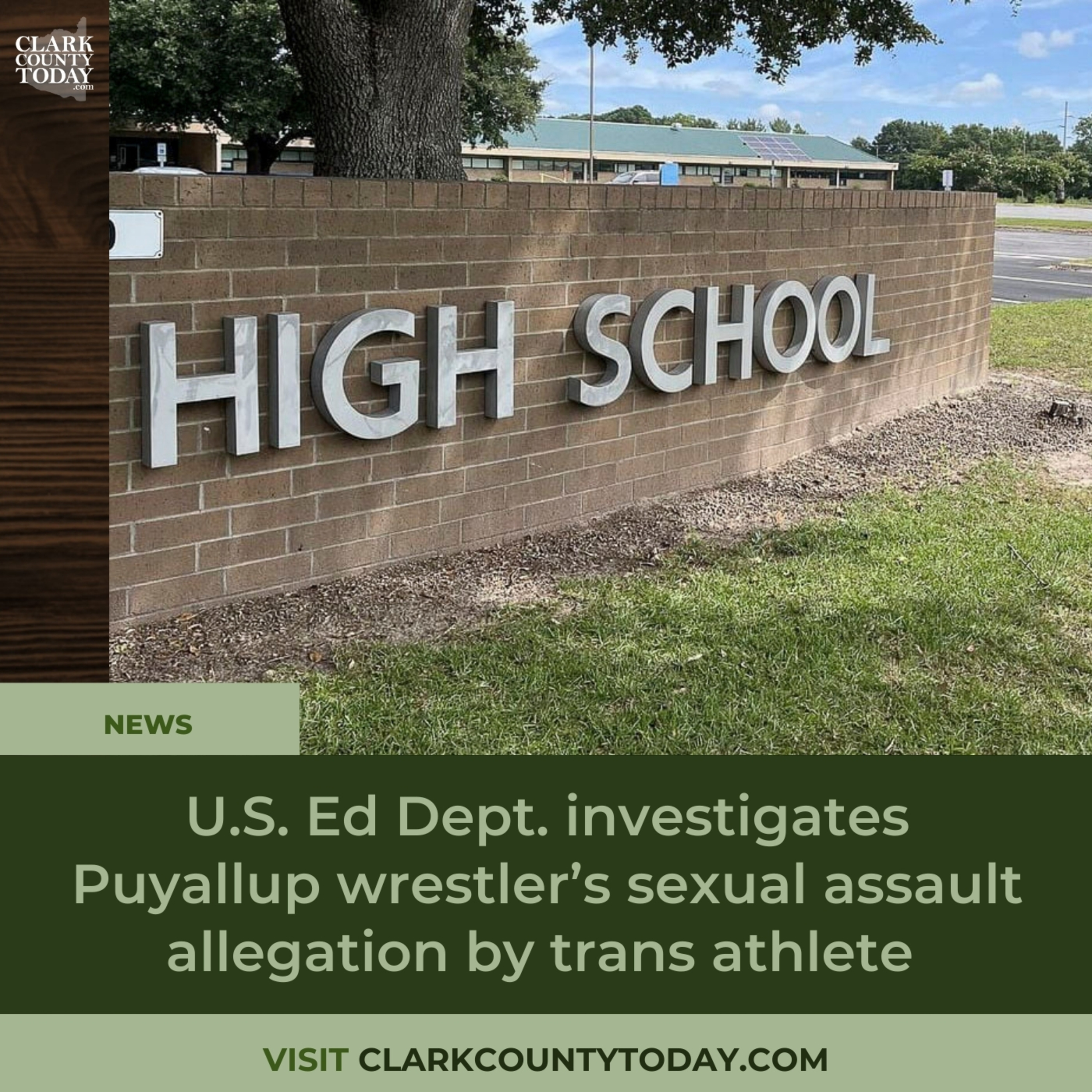 U.S. Ed Dept. investigates Puyallup wrestler’s sexual assault allegation by trans athlete
