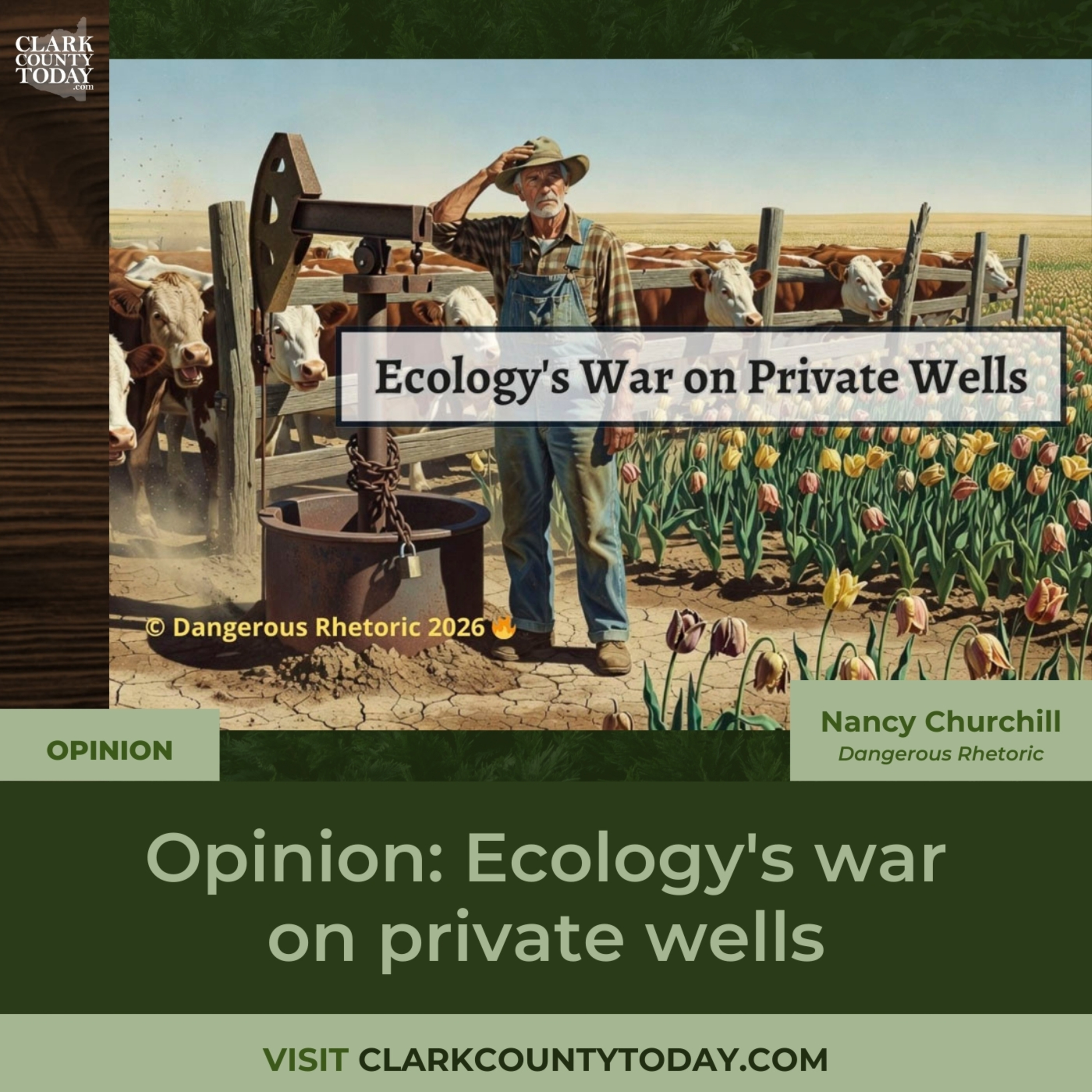 Opinion: Ecology's war on private wells