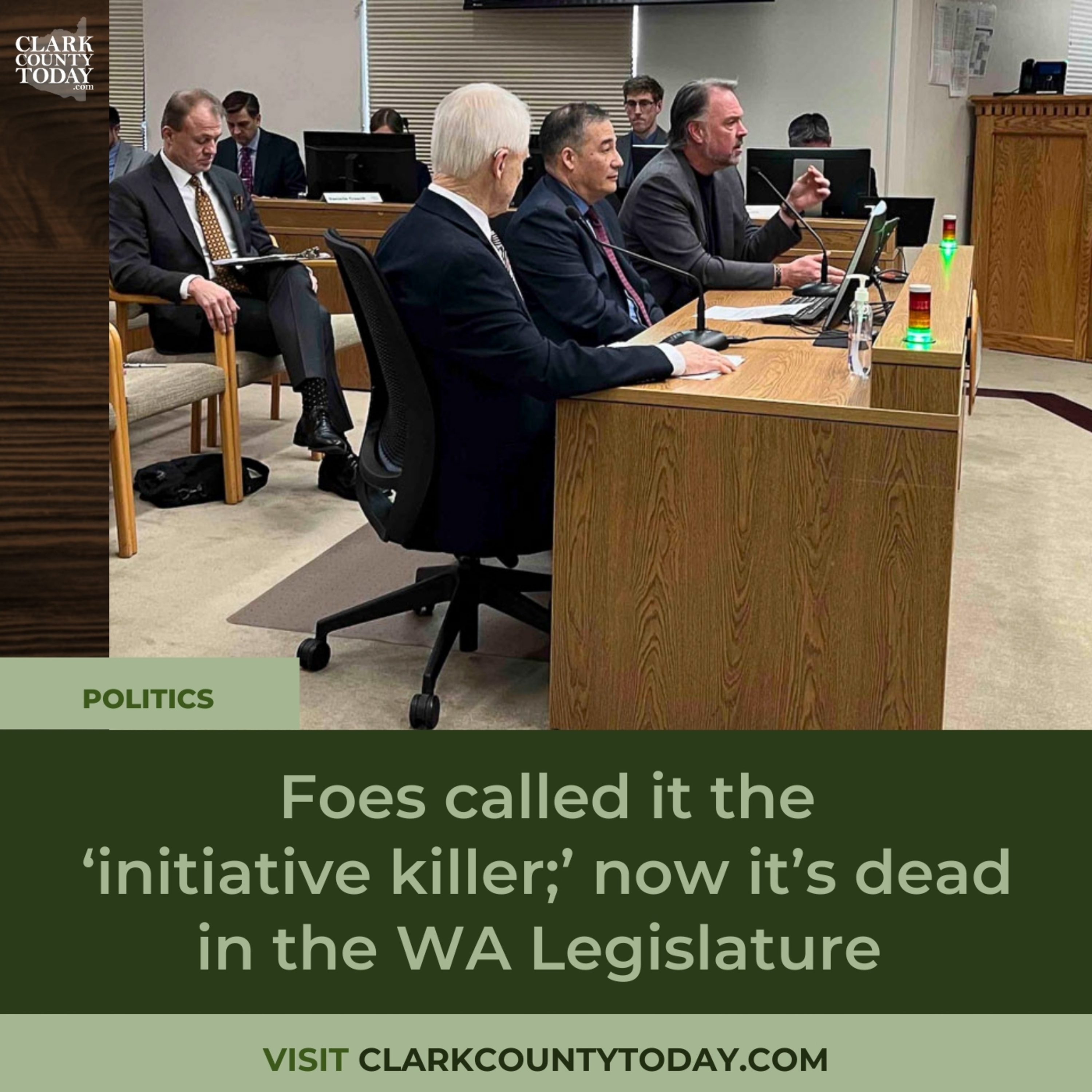 Foes called it the ‘initiative killer;’ now it’s dead in the WA Legislature