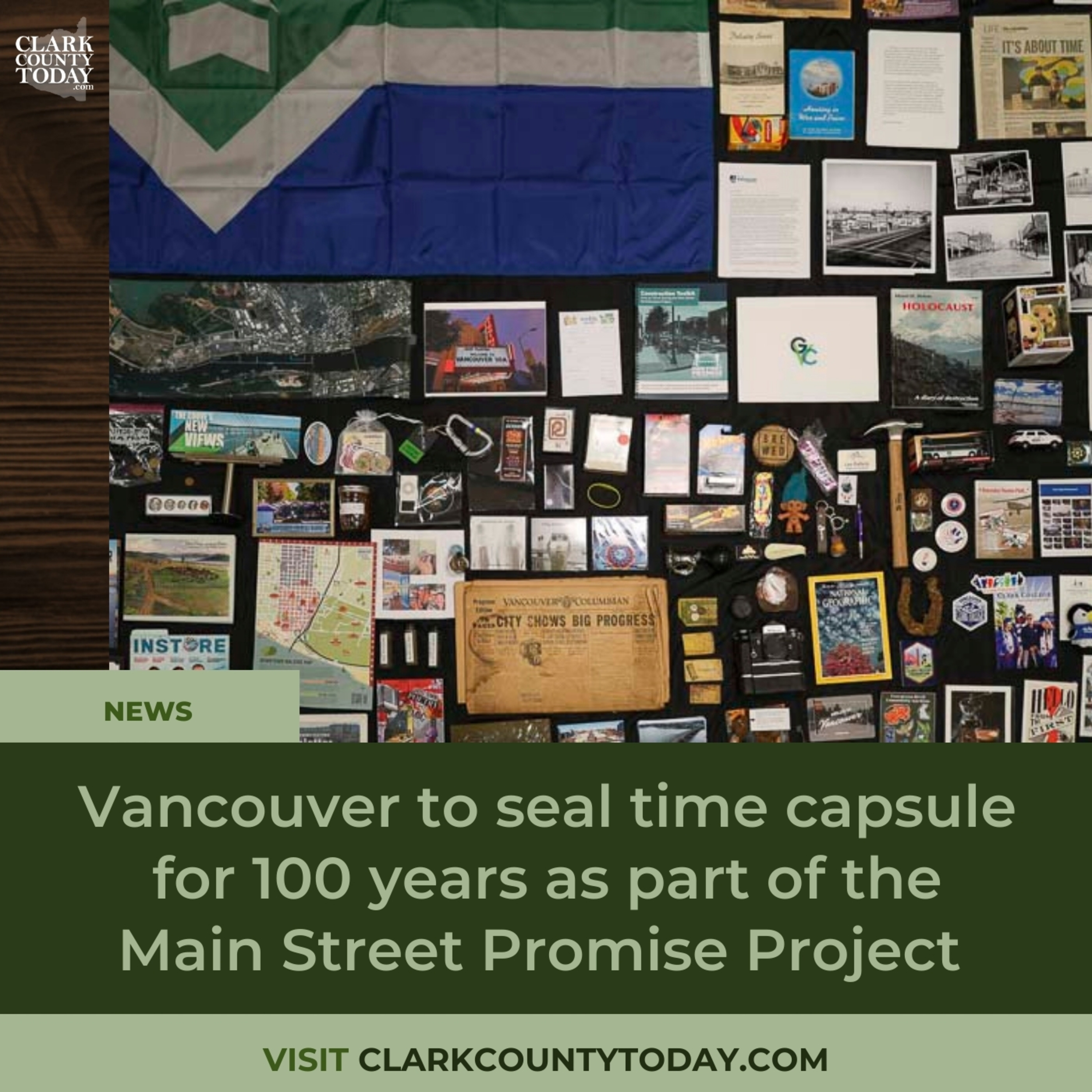 Vancouver to seal time capsule for 100 years as part of the Main Street Promise Project
