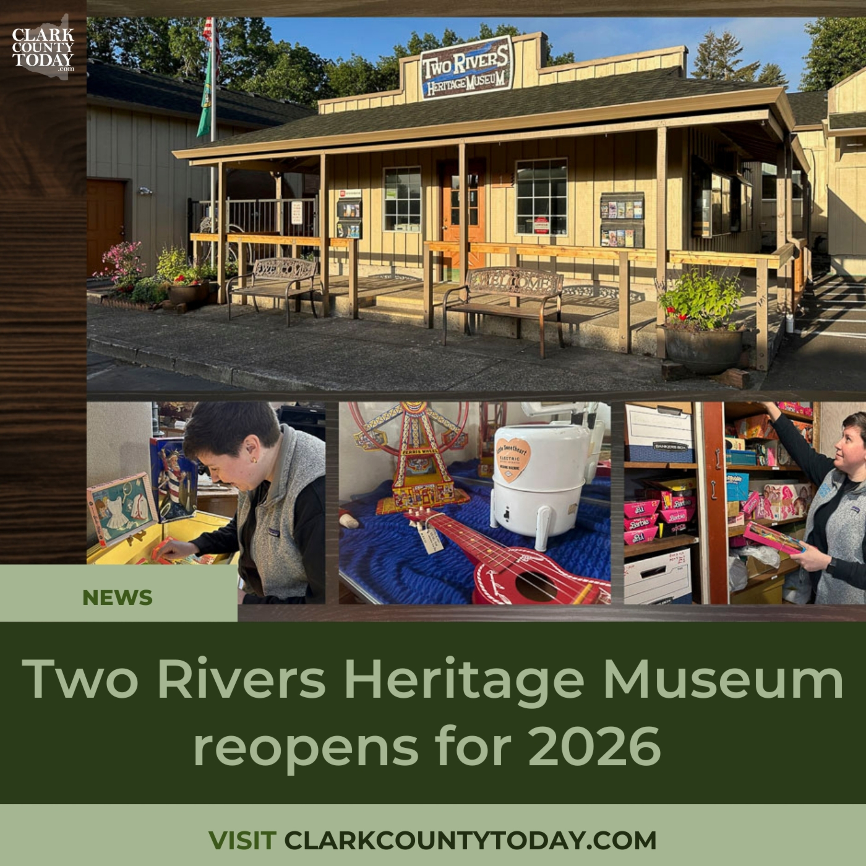 Two Rivers Heritage Museum reopens for 2026