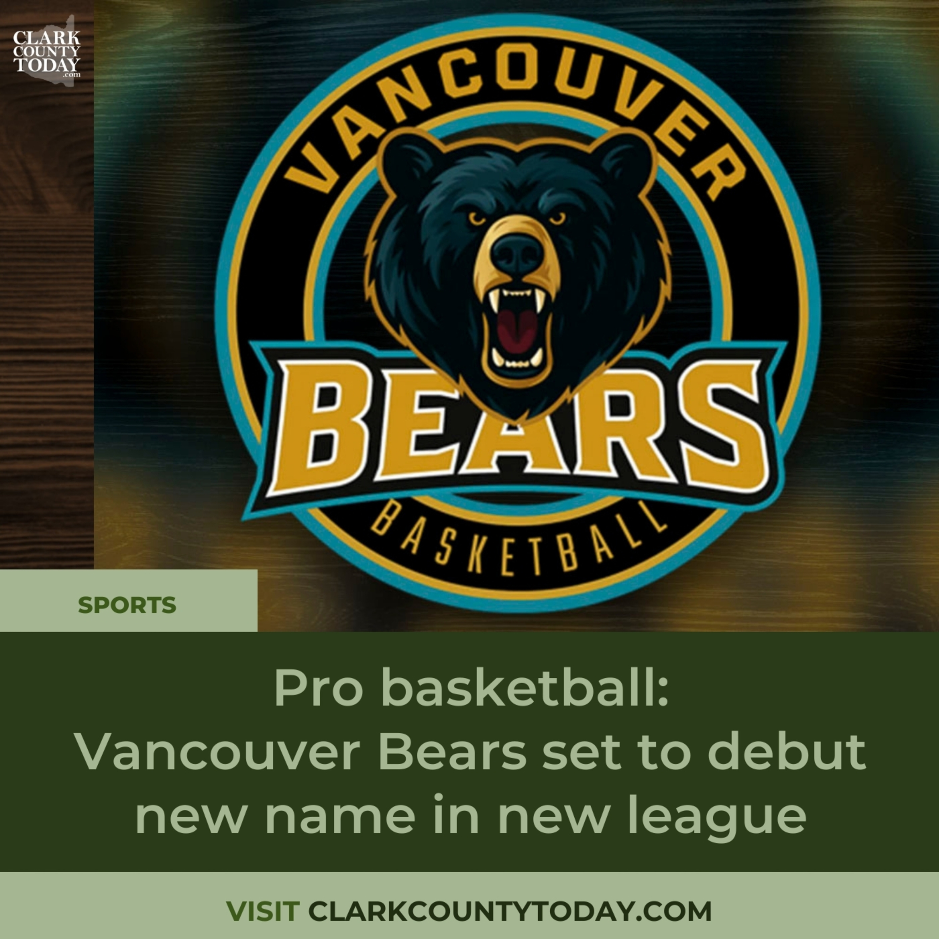 Vancouver Bears Launch New Era of Pro Basketball in Vancouver