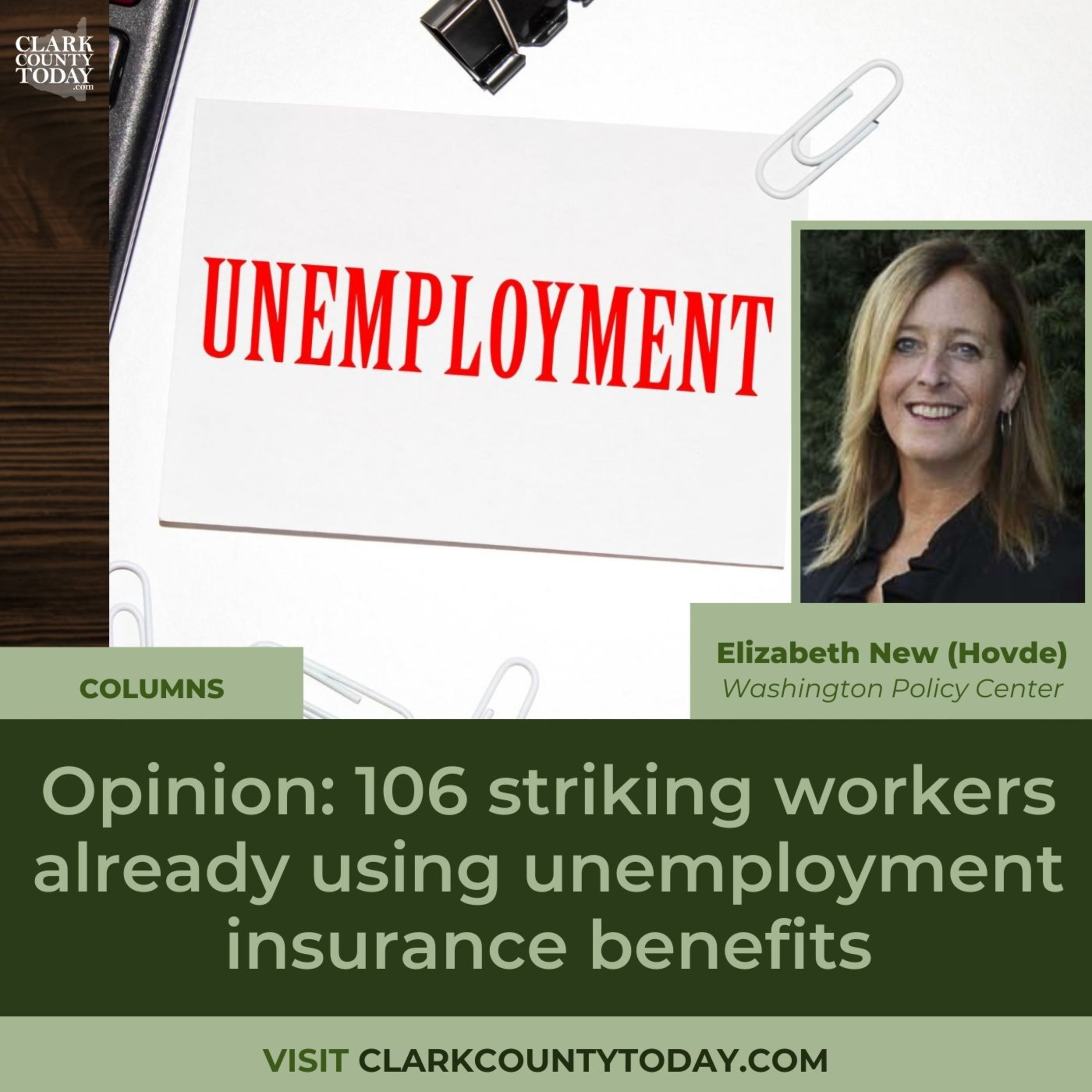 Striking Workers in Washington Begin Using Unemployment Benefits