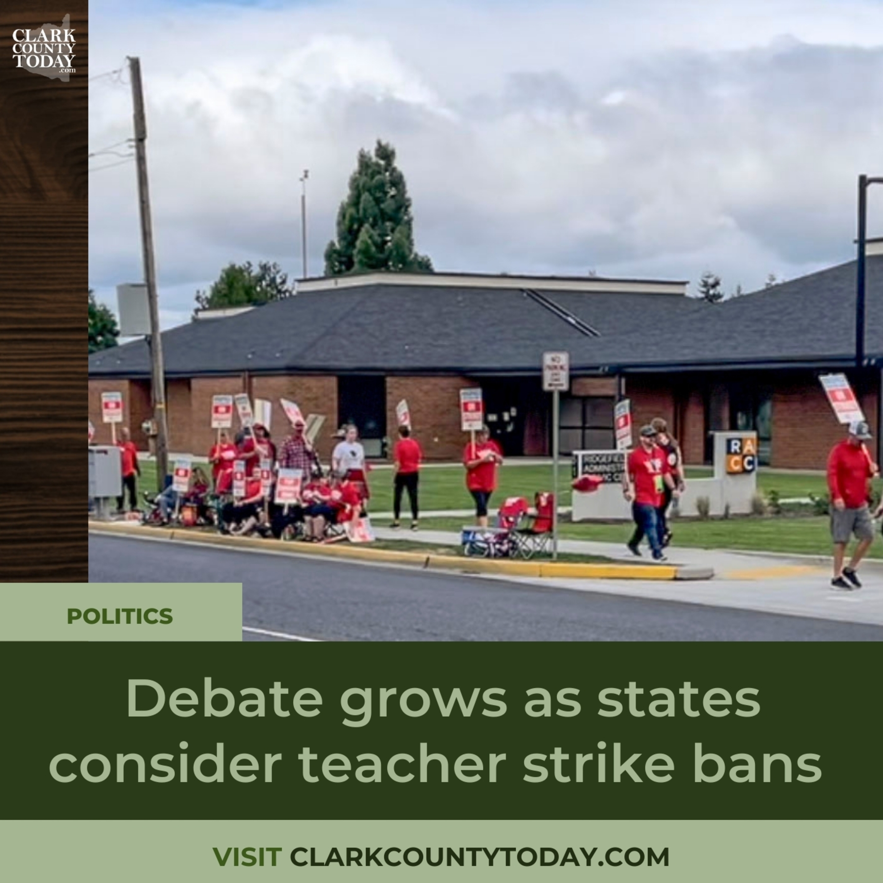 Teacher Strike Laws Under Review in States Nationwide