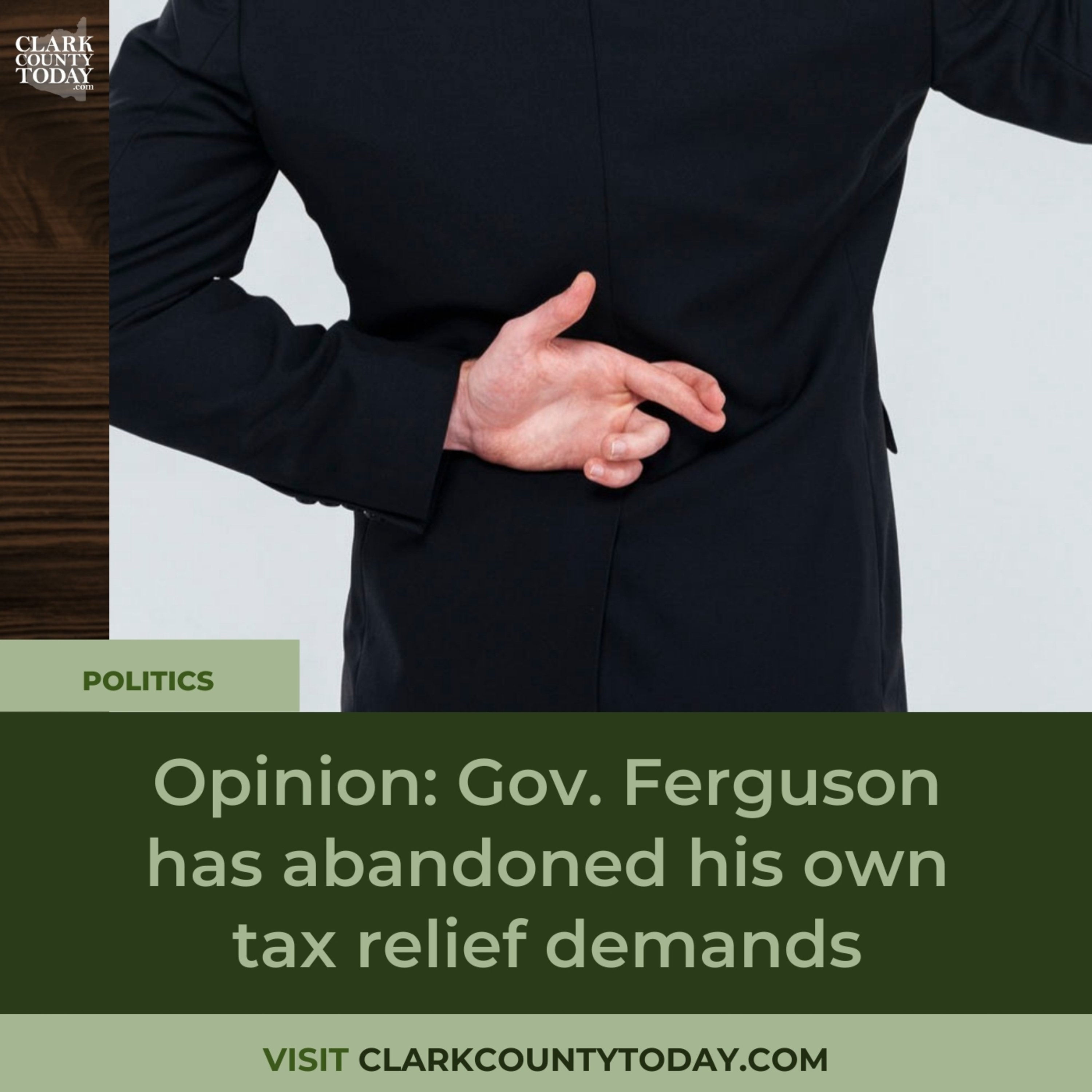 Ryan Frost: Ferguson Income Tax Plan Falls Short on Relief