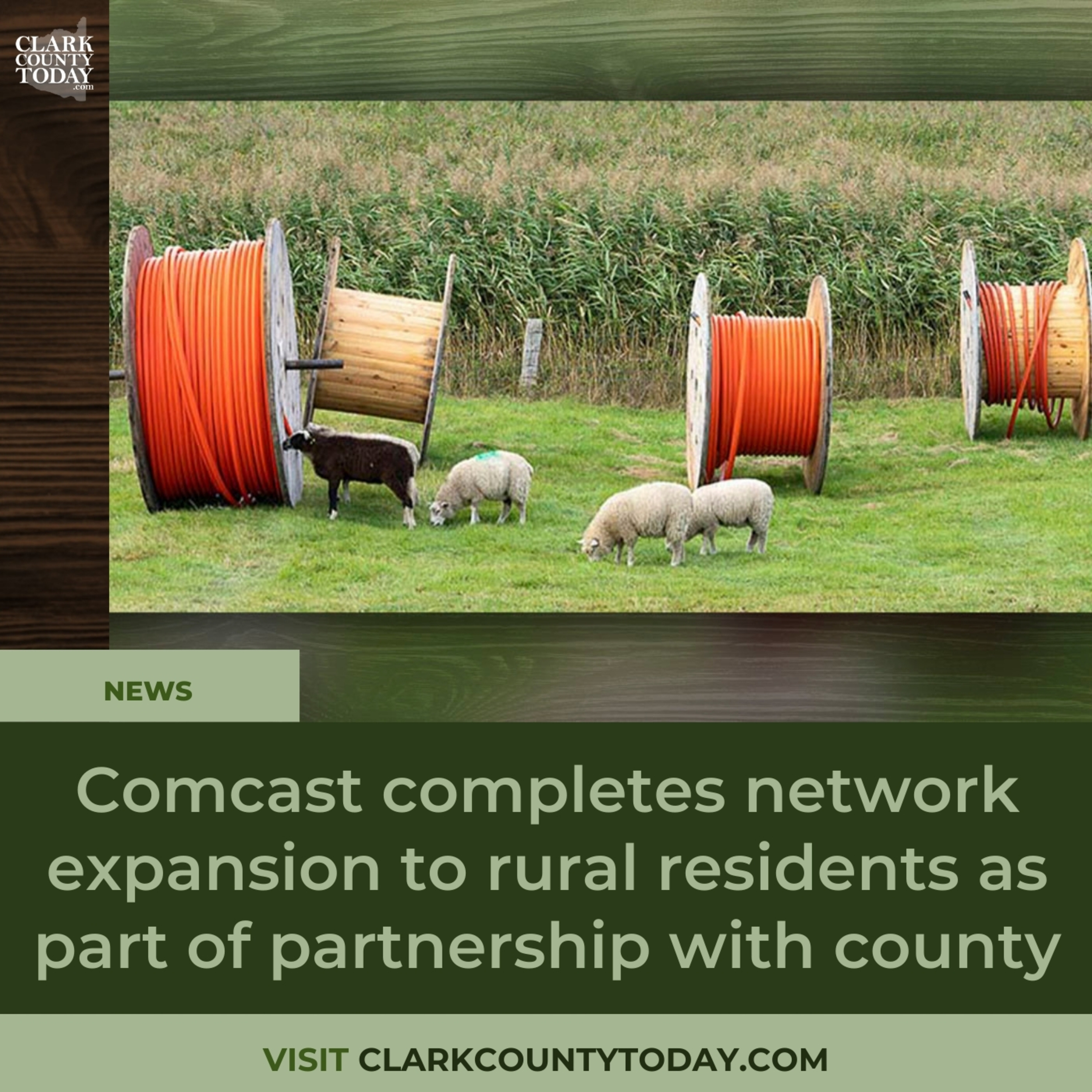 Comcast and Clark County finish rural broadband expansion project