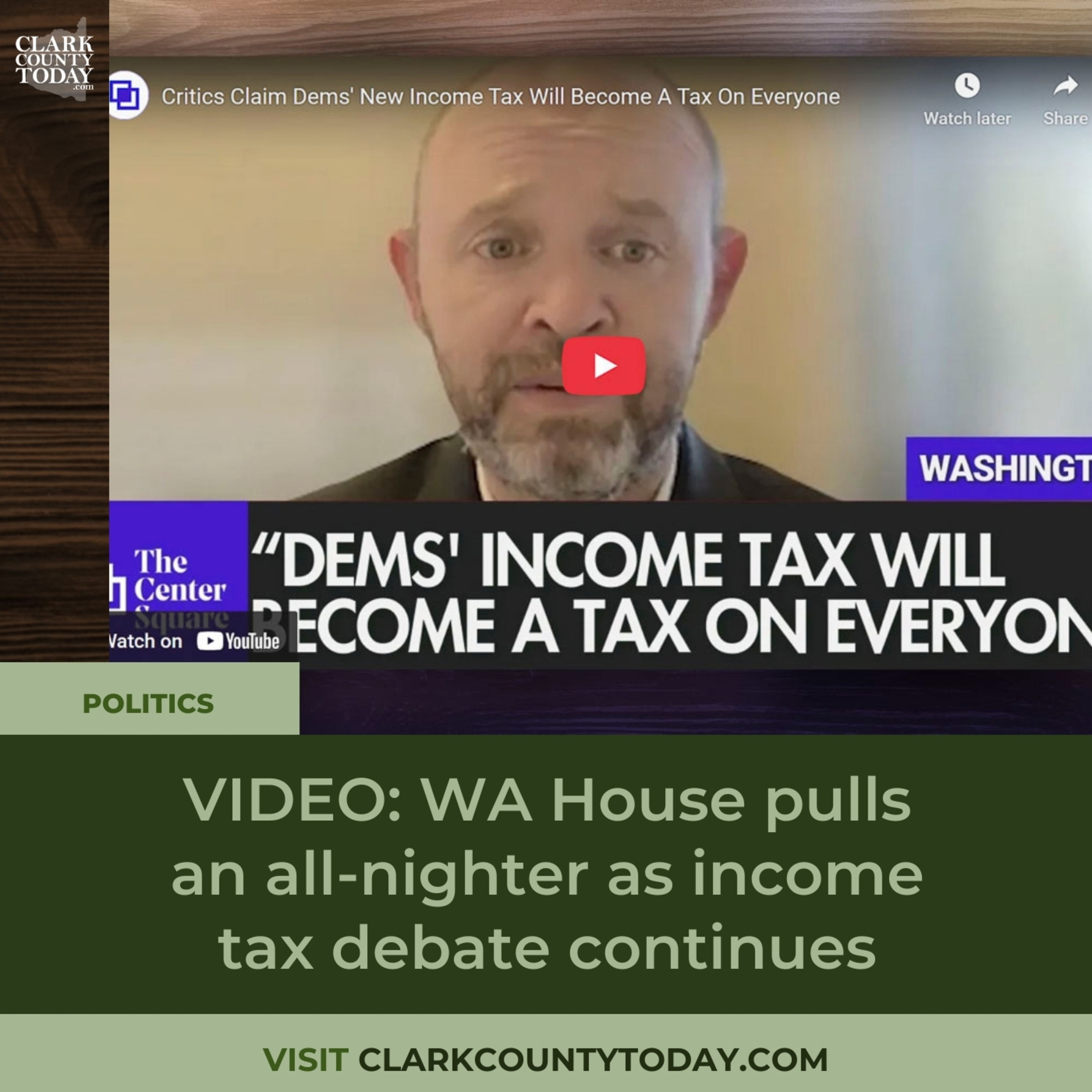 WA House Debates Millionaire Income Tax Through the Night