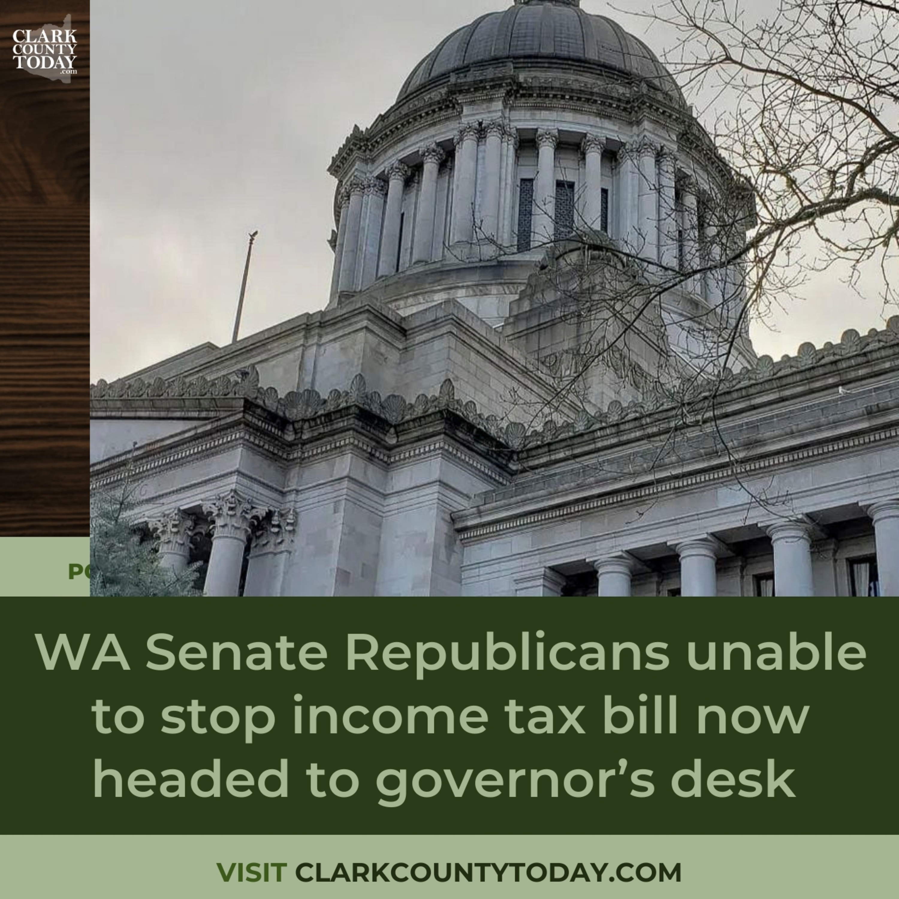 Washington’s Millionaire Tax Clears Senate, Faces Legal Battles