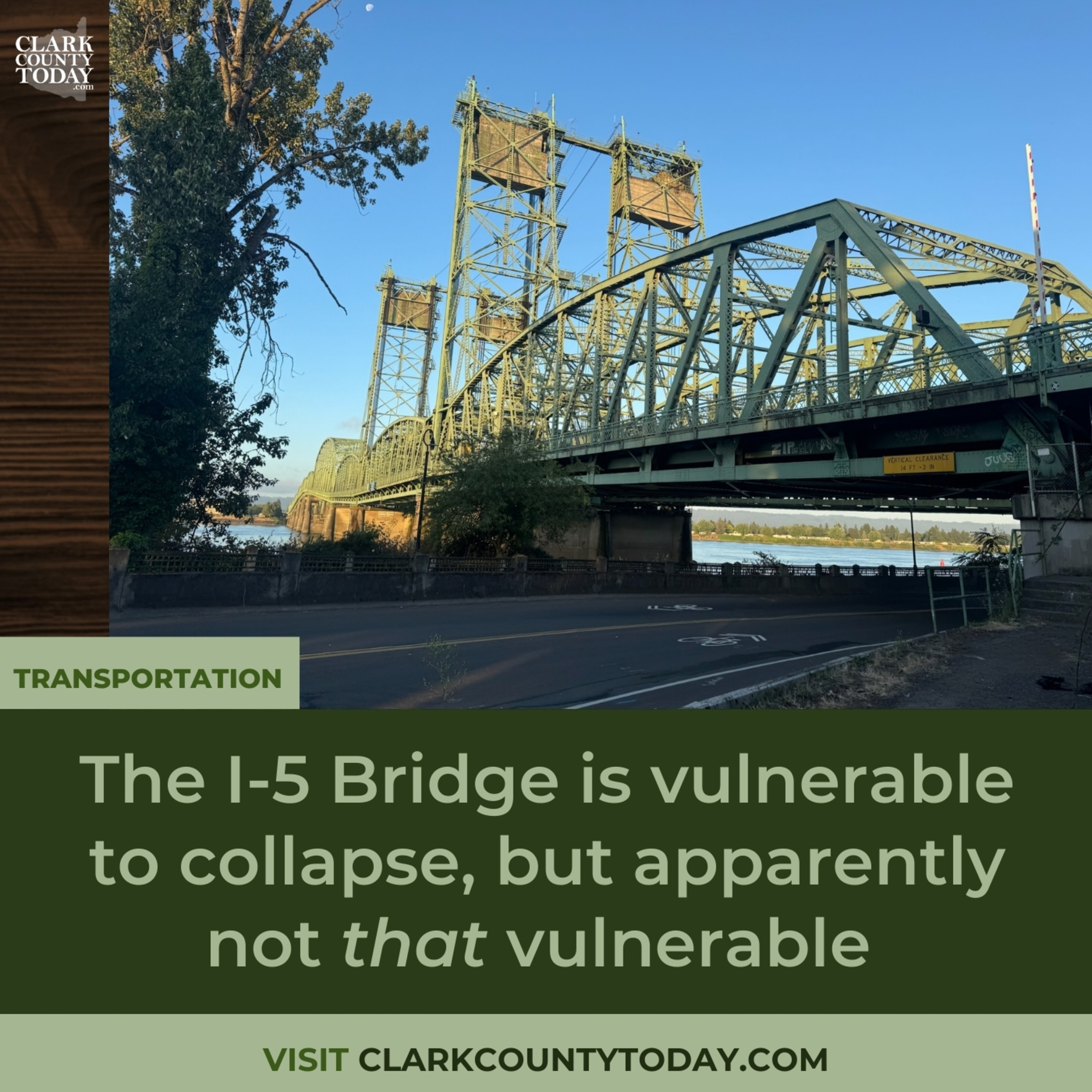 Officials stress I-5 Bridge’s risk but double down on light rail plan