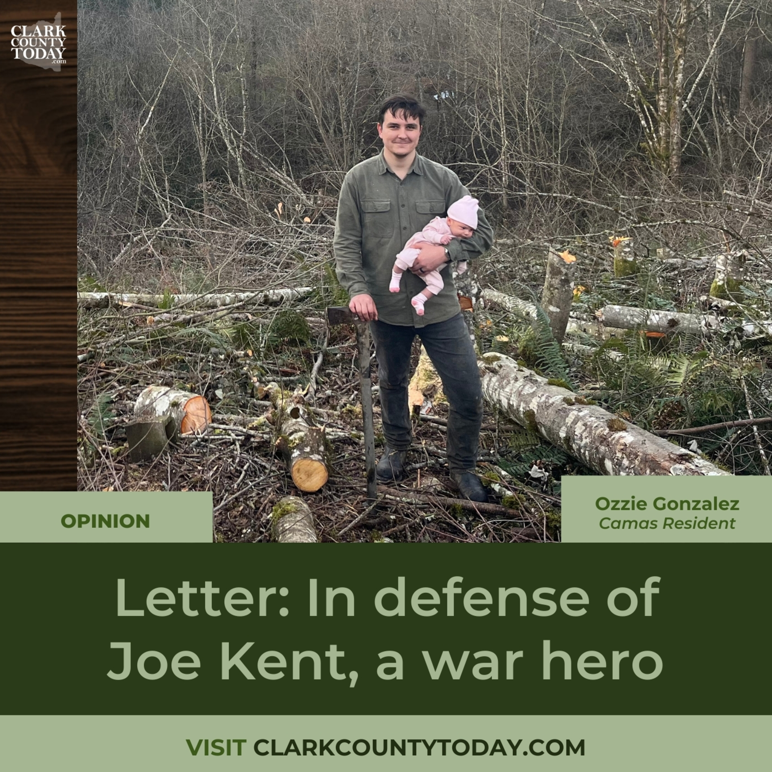 A Camas resident defends Joe Kent’s military record and resignation