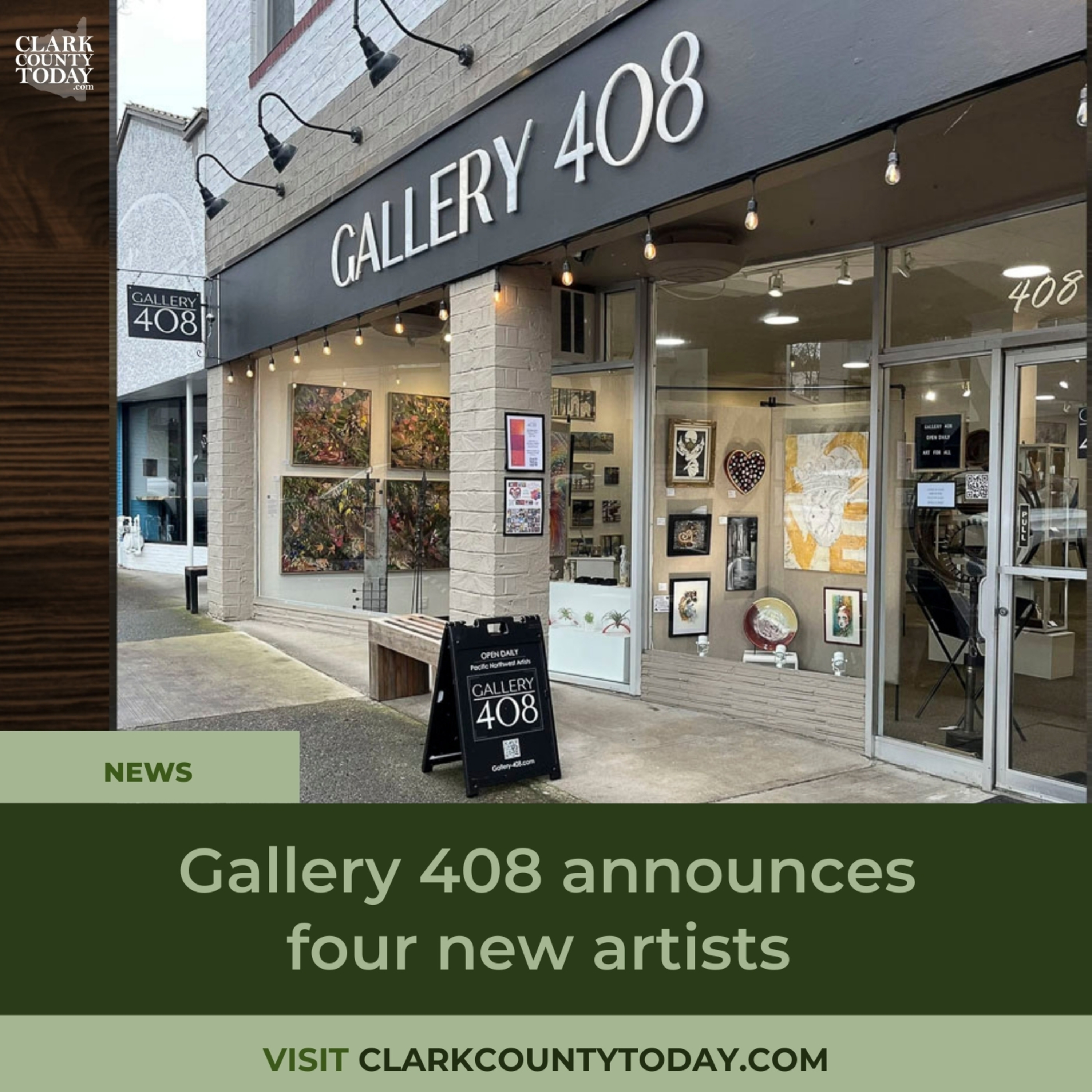 Four acclaimed artists join Gallery 408, broadening Camas art scene