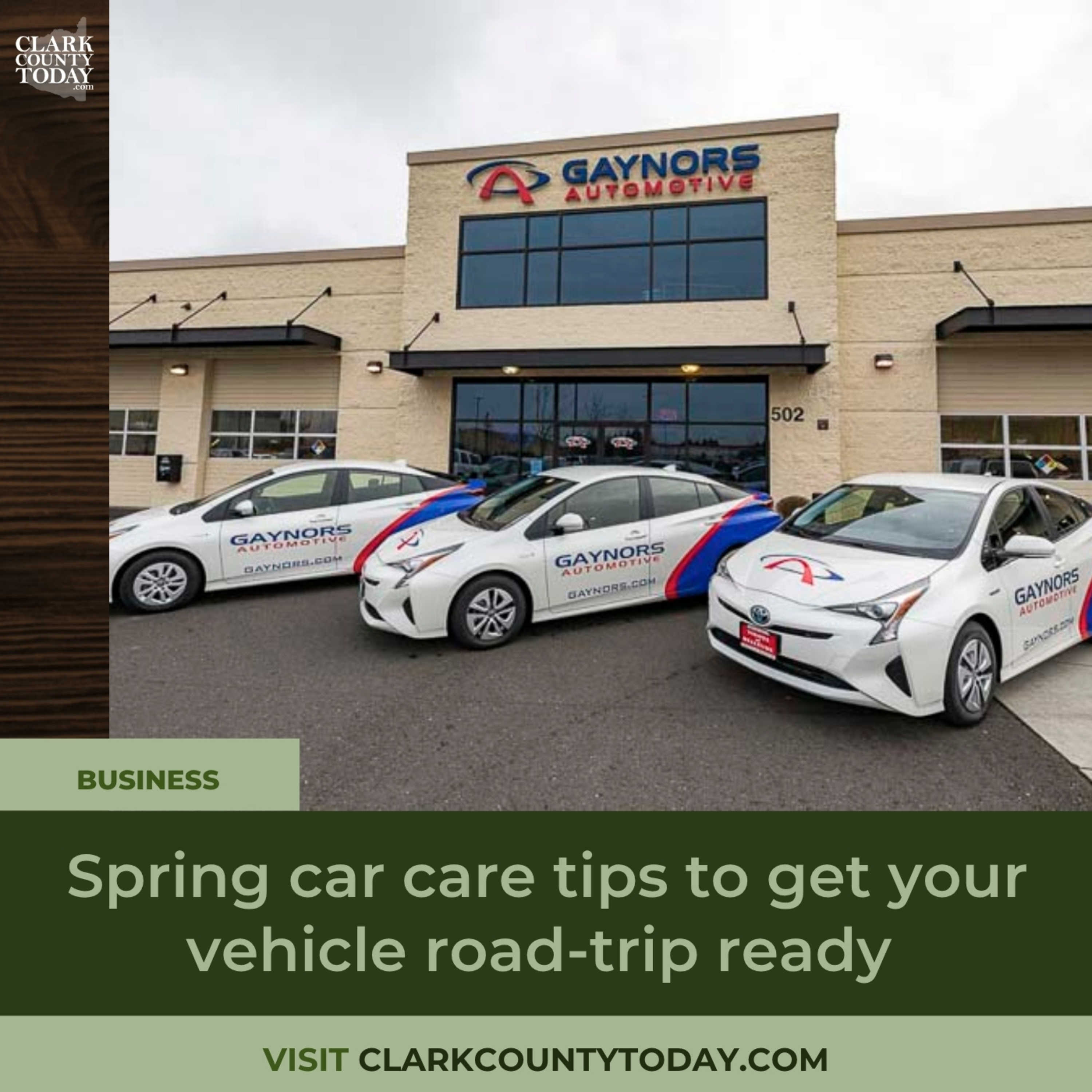 April car care tips: Prepare your vehicle for spring travel