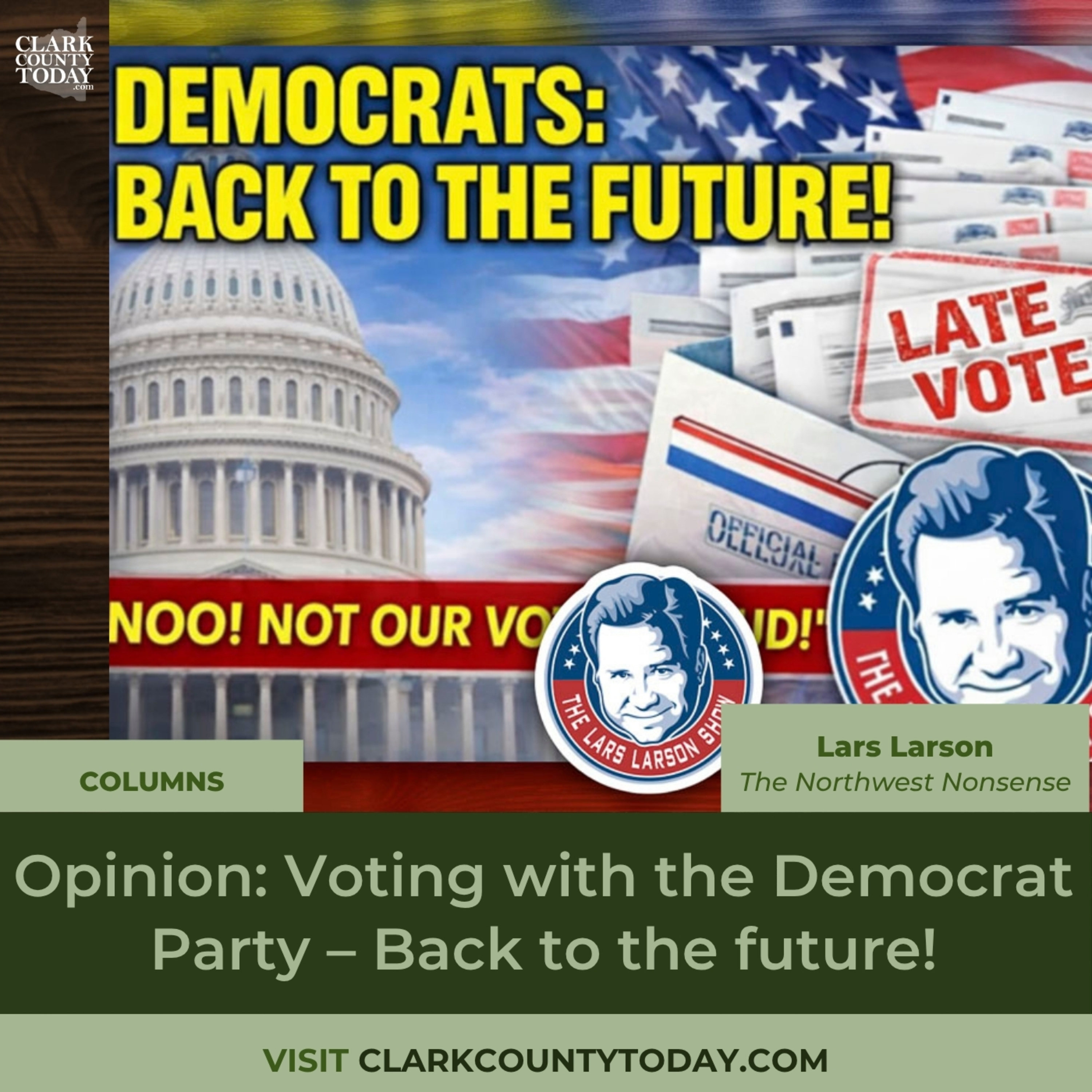 Lars Larson: Is Mail Voting Taking Elections Backwards?