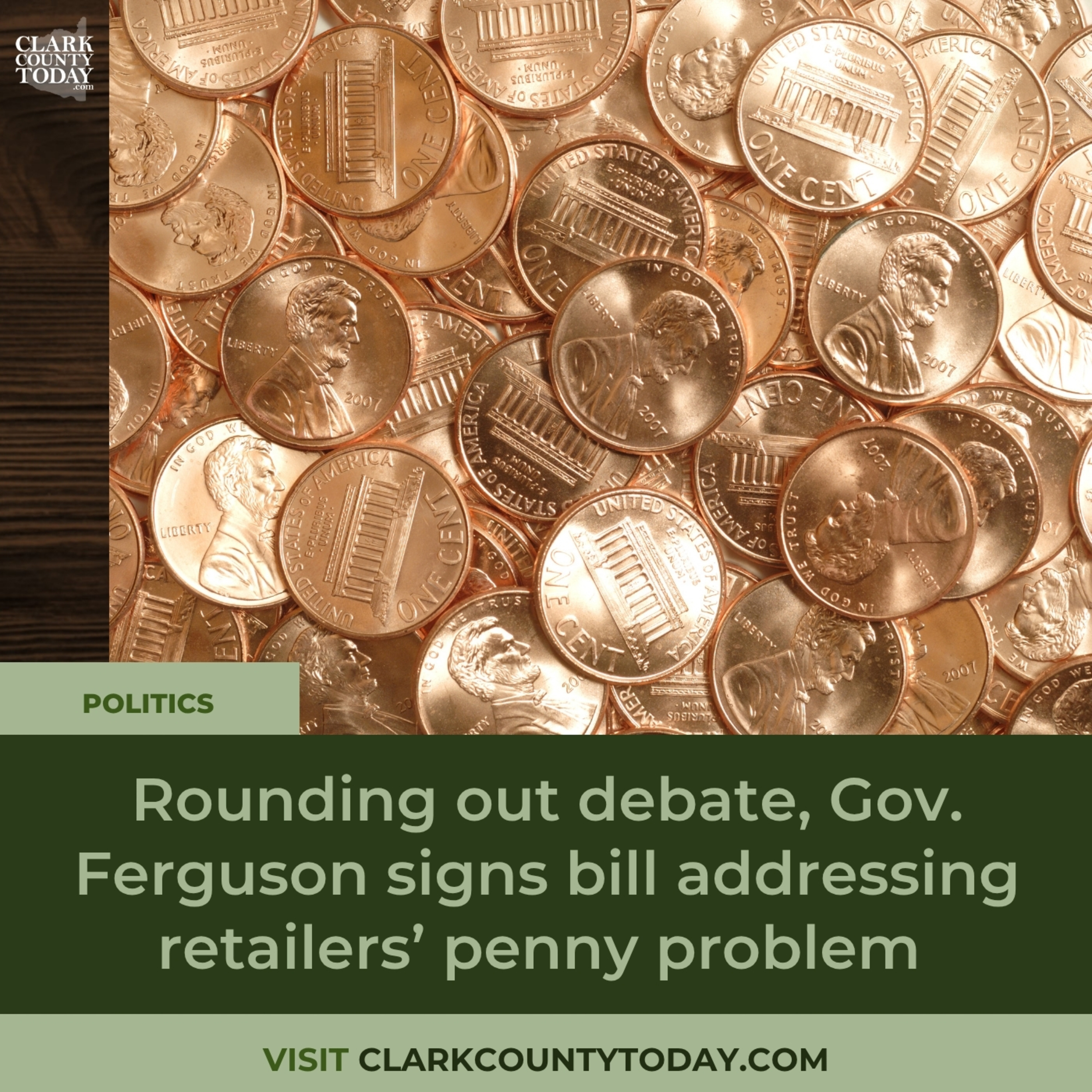Washington rounds out retail: Cash change rules updated after penny production ends